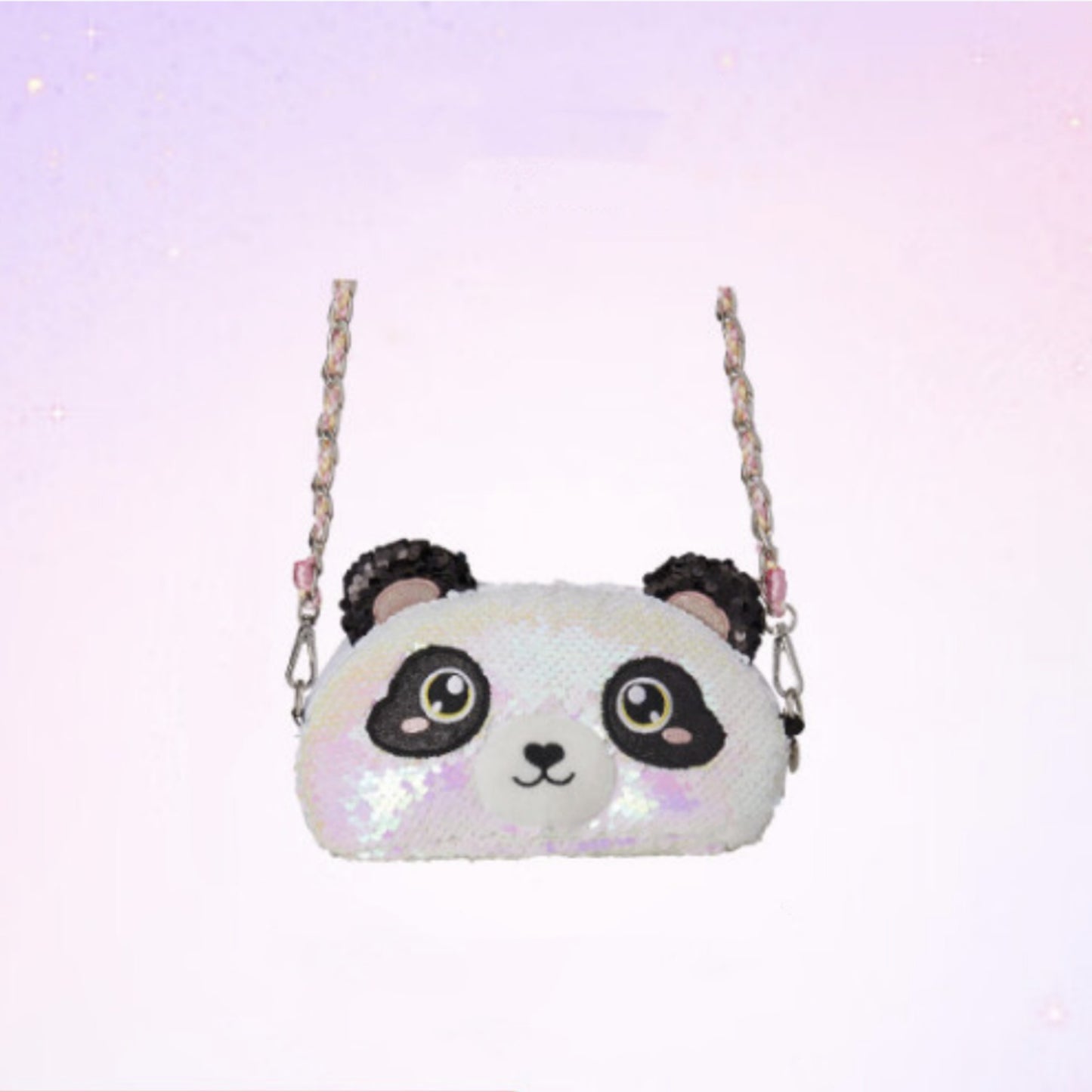 ✨ Mochila convertible Shiny Panda: brilla con cada paso