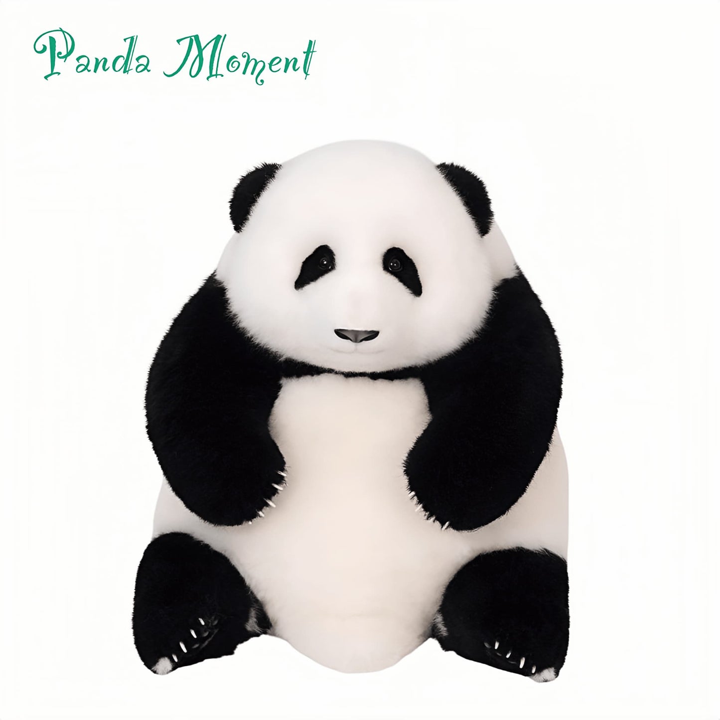 He Hua Panda Twins - Handcrafted Limited Edition Panda Plush with Realistic Features 🐼💖
