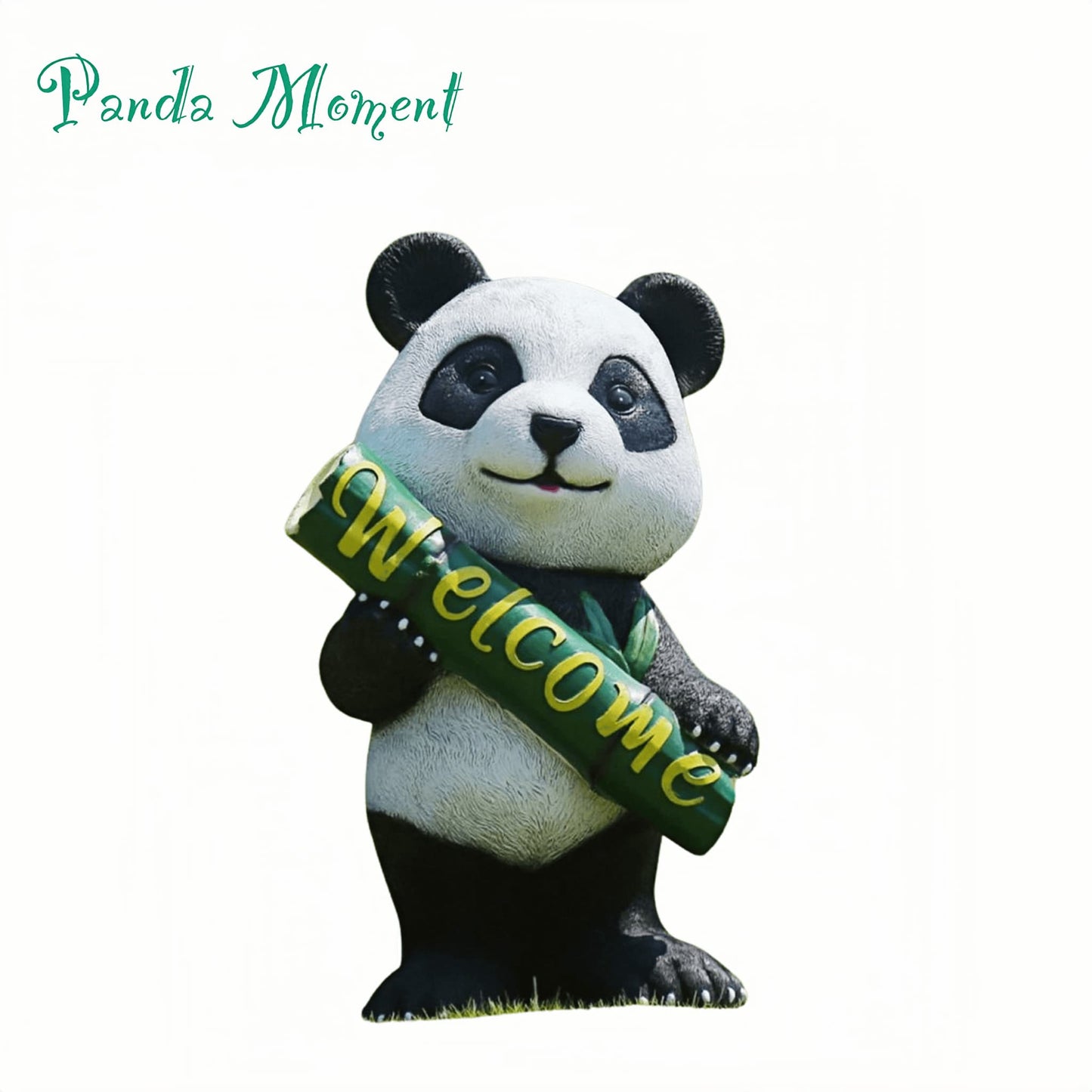 Escultura de panda personalizable: un toque artístico único para tu espacio 🐼🎨