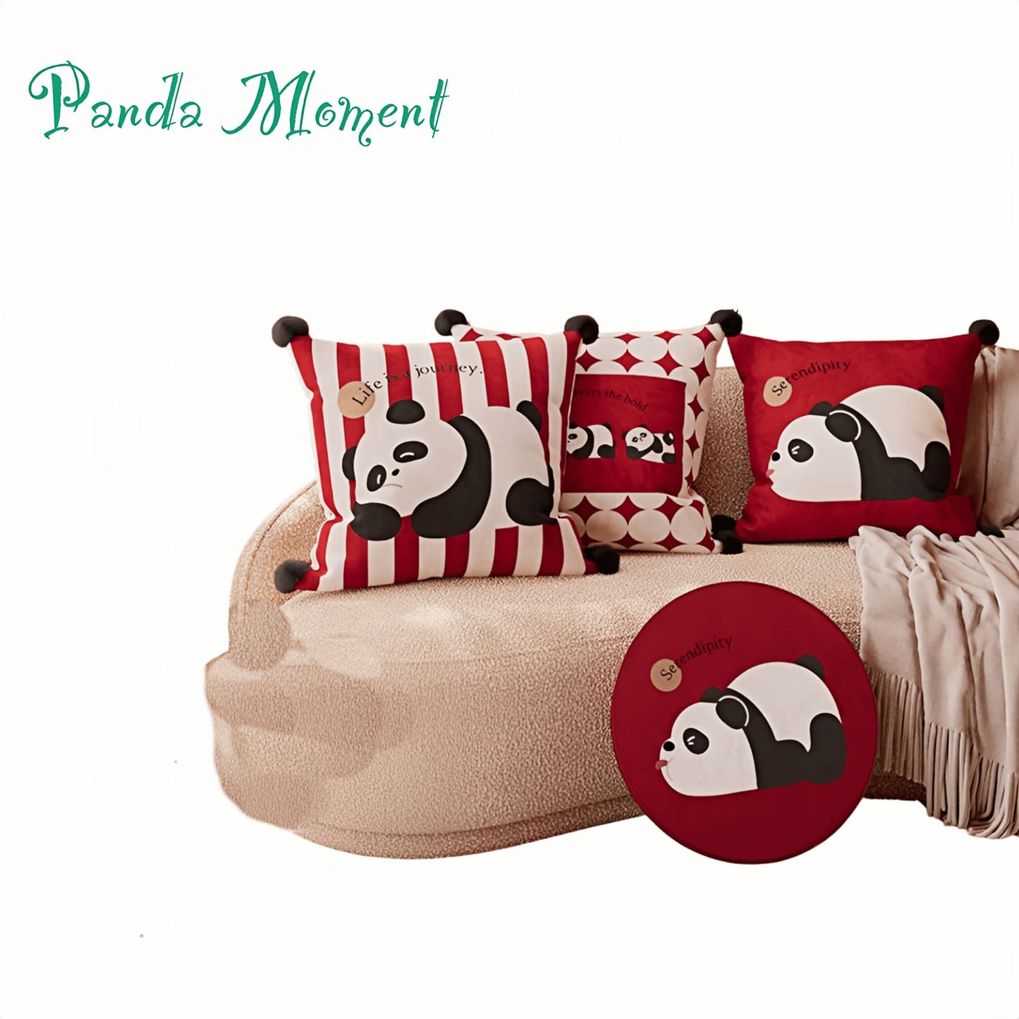 Almohada Panda Hug: el compañero de confort definitivo para el hogar y la oficina 🐼💖