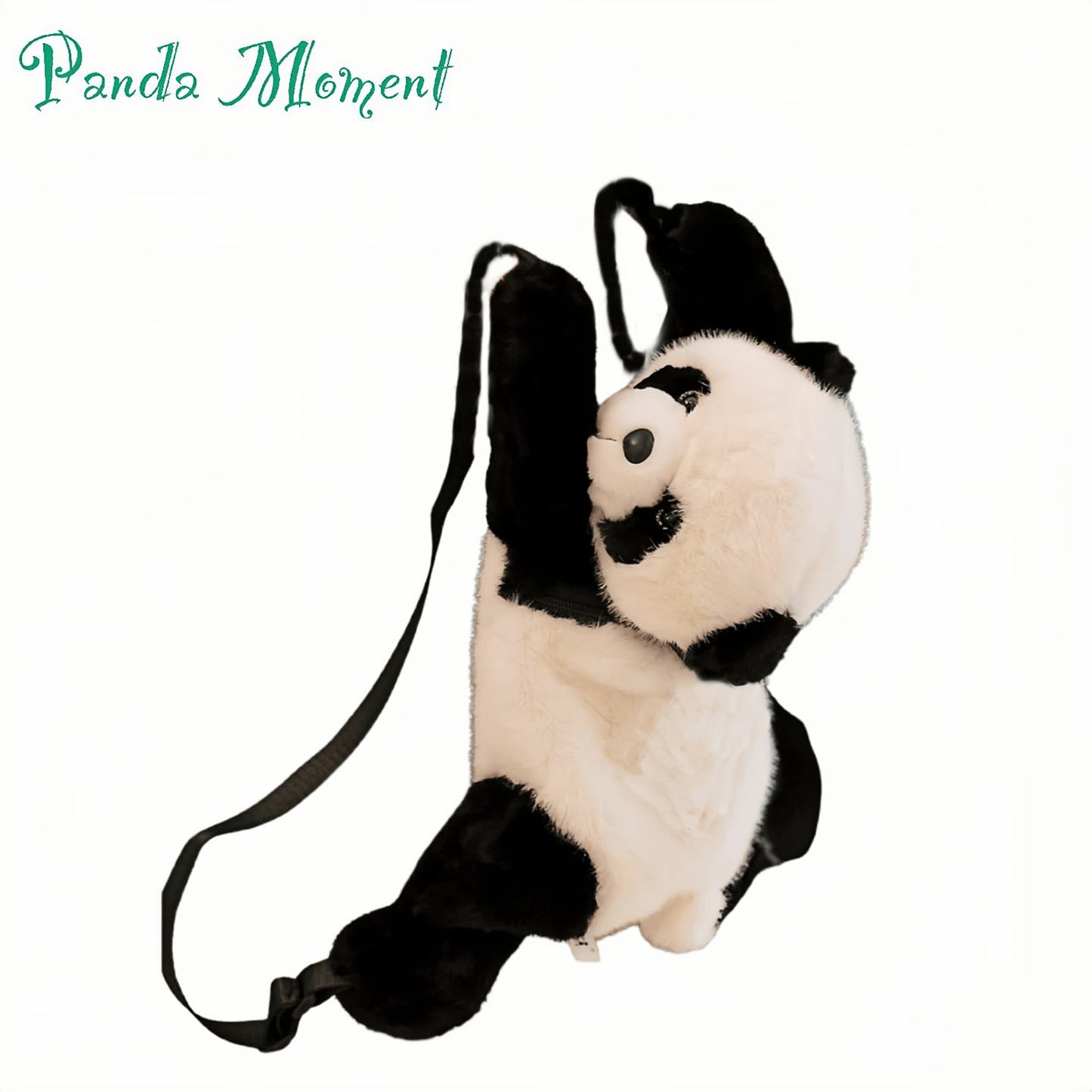 🎒 Hua Hua Panda Plush Backpack – Cute, Quirky & Full of Personality