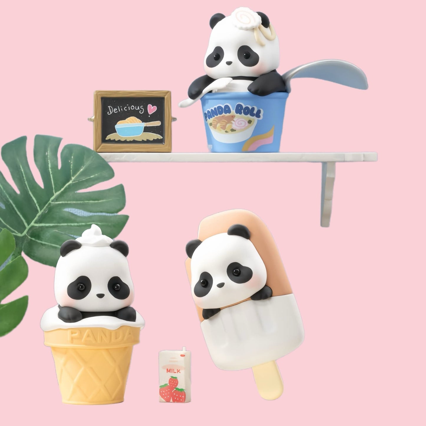 Panda Mini Kingdom – Collectible Keychains & Stickers with Hidden Surprises