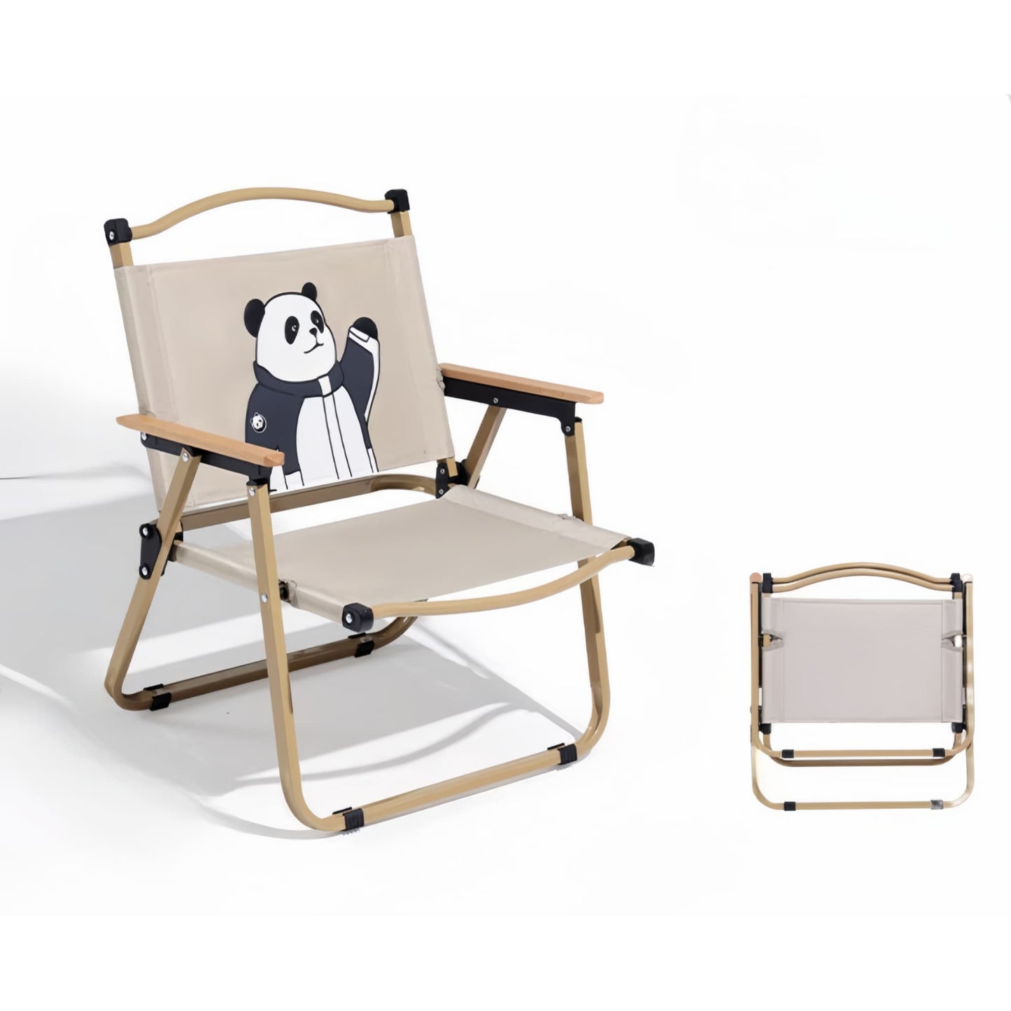 Panda Camping Chair – Ergonomically Designed for Comfort & Stability 🐼💺