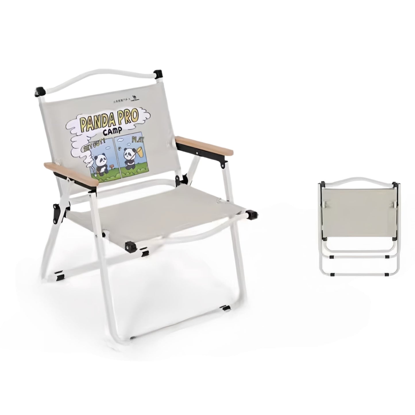 Panda Camping Chair – Ergonomically Designed for Comfort & Stability 🐼💺