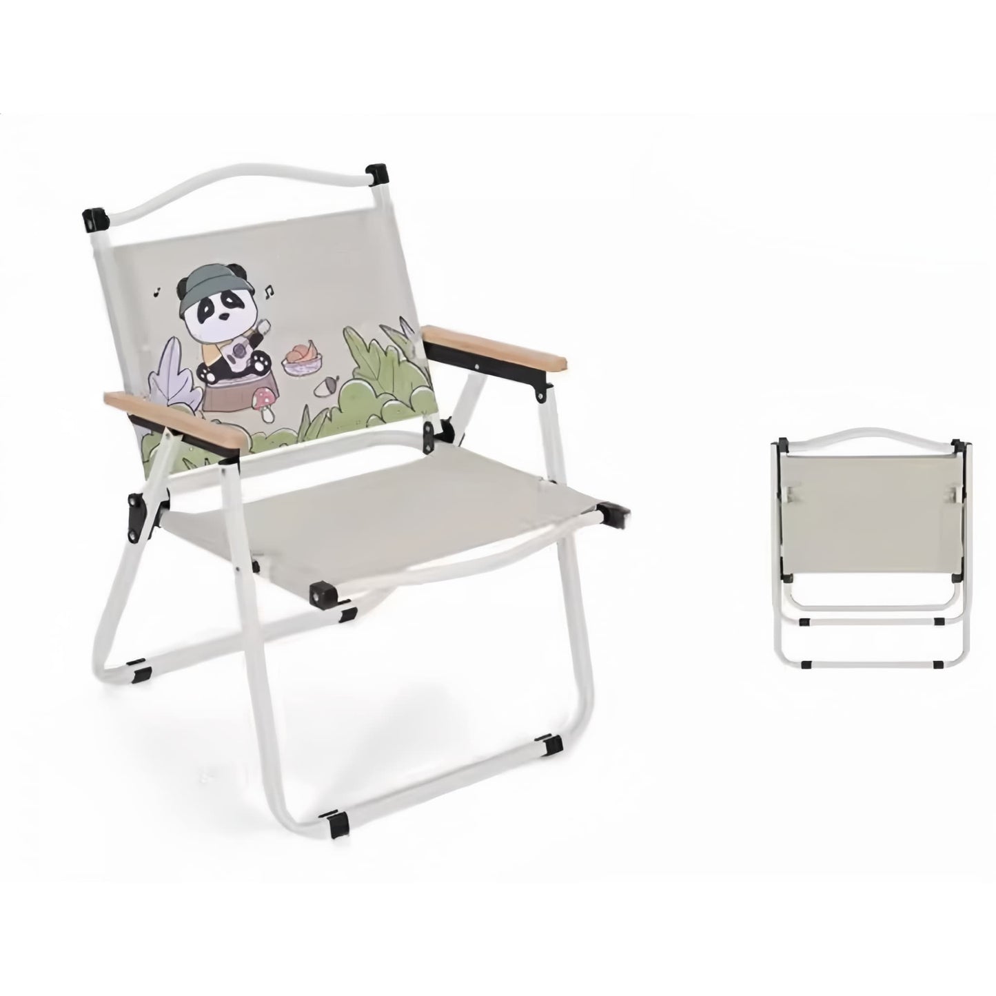 Panda Camping Chair – Ergonomically Designed for Comfort & Stability 🐼💺