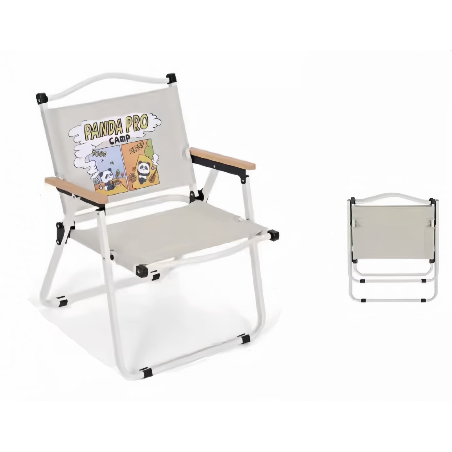 Panda Camping Chair – Ergonomically Designed for Comfort & Stability 🐼💺