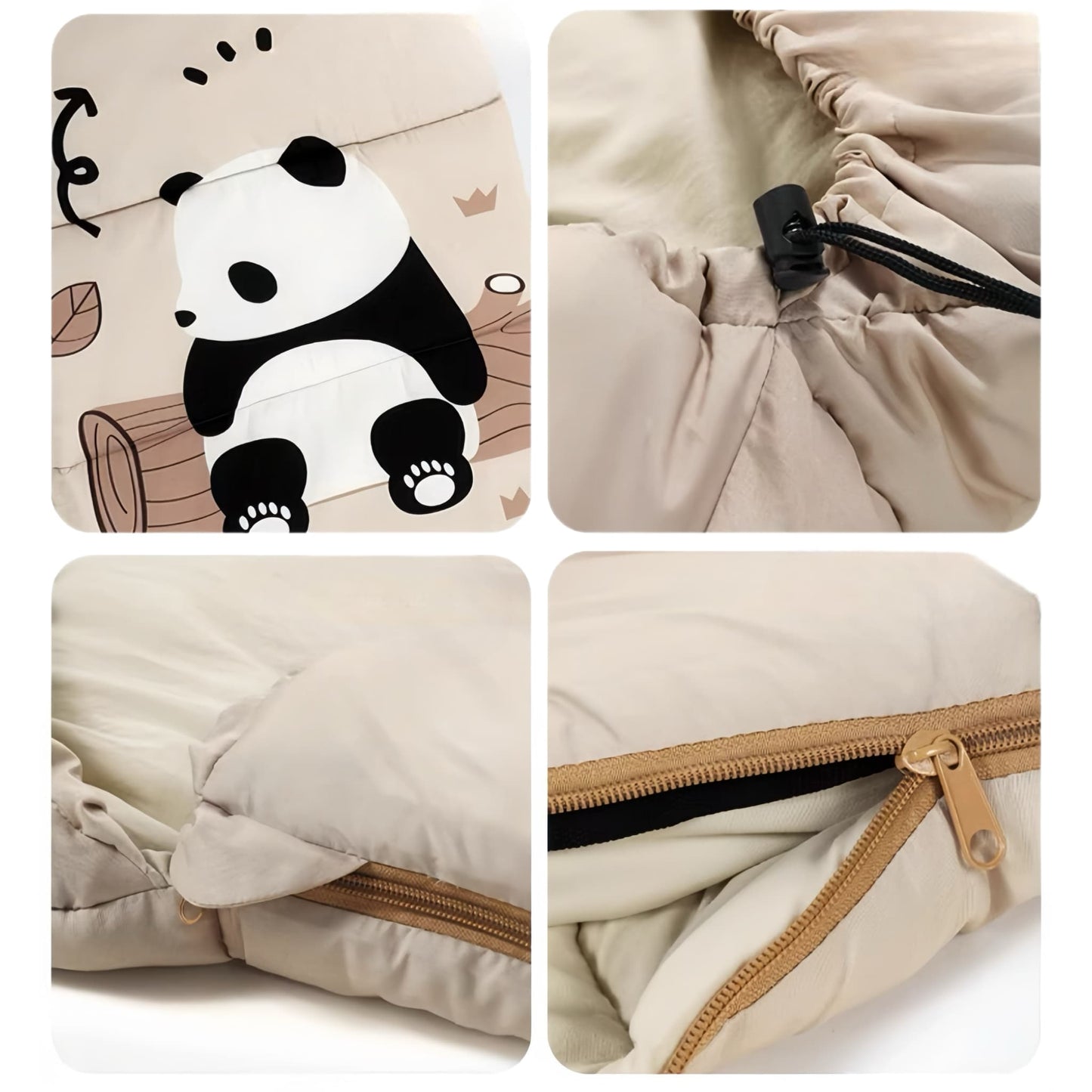 Panda Sleep Buddy – Cozy Convertible Sleeping Bag for Kids 🐼🛏️✨