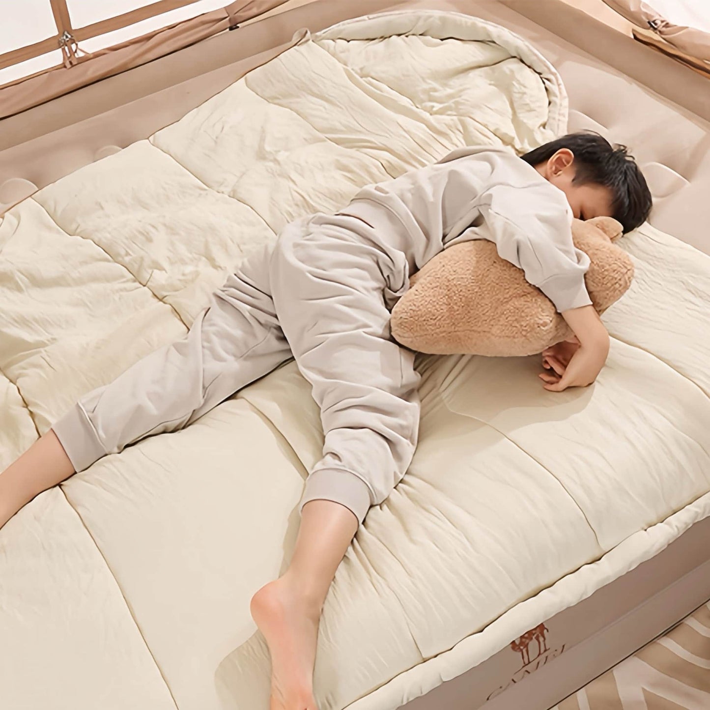 Panda Sleep Buddy – Cozy Convertible Sleeping Bag for Kids 🐼🛏️✨