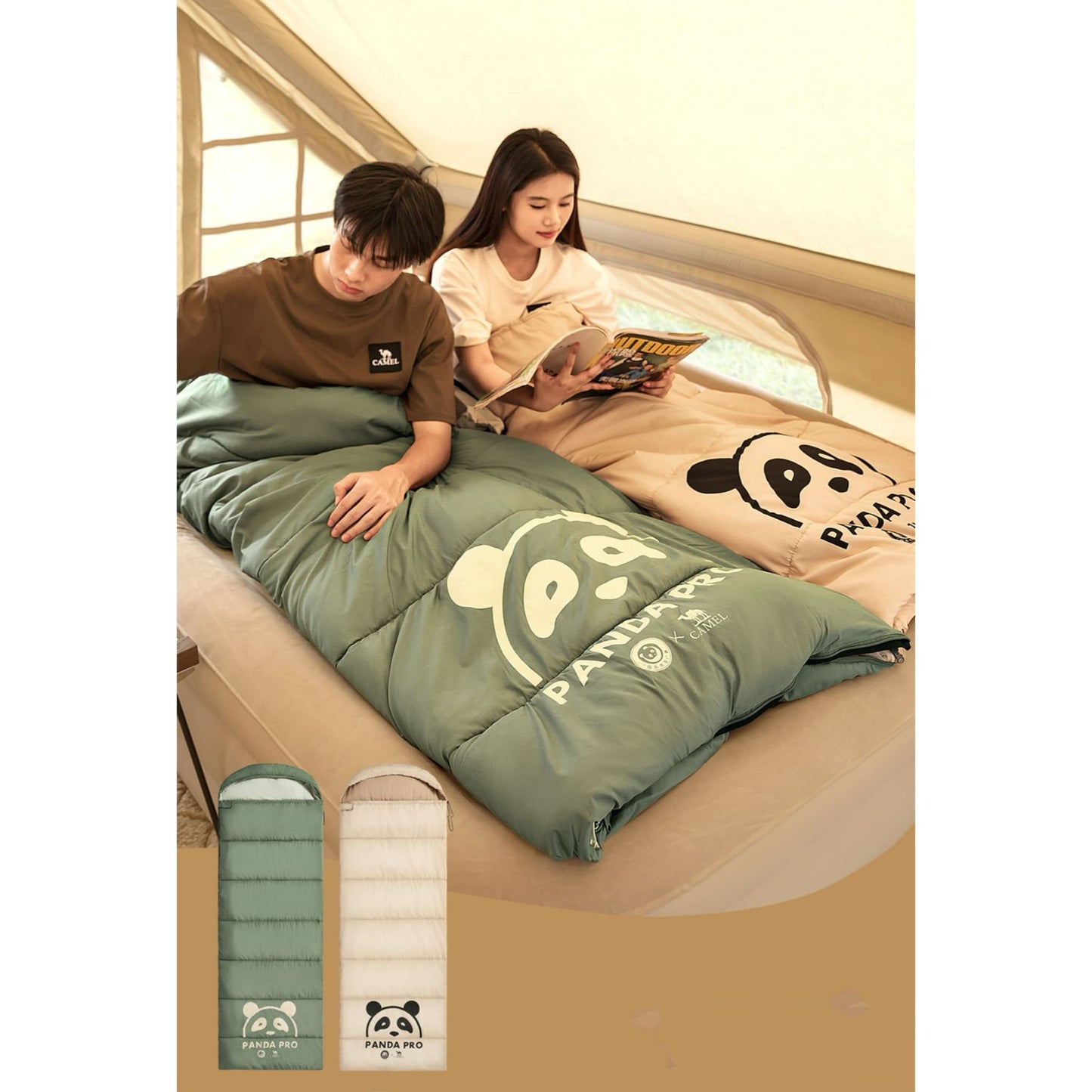 Panda Sleeping Bag – Your Cozy Cloud for Sweet Dreams 🐼💤