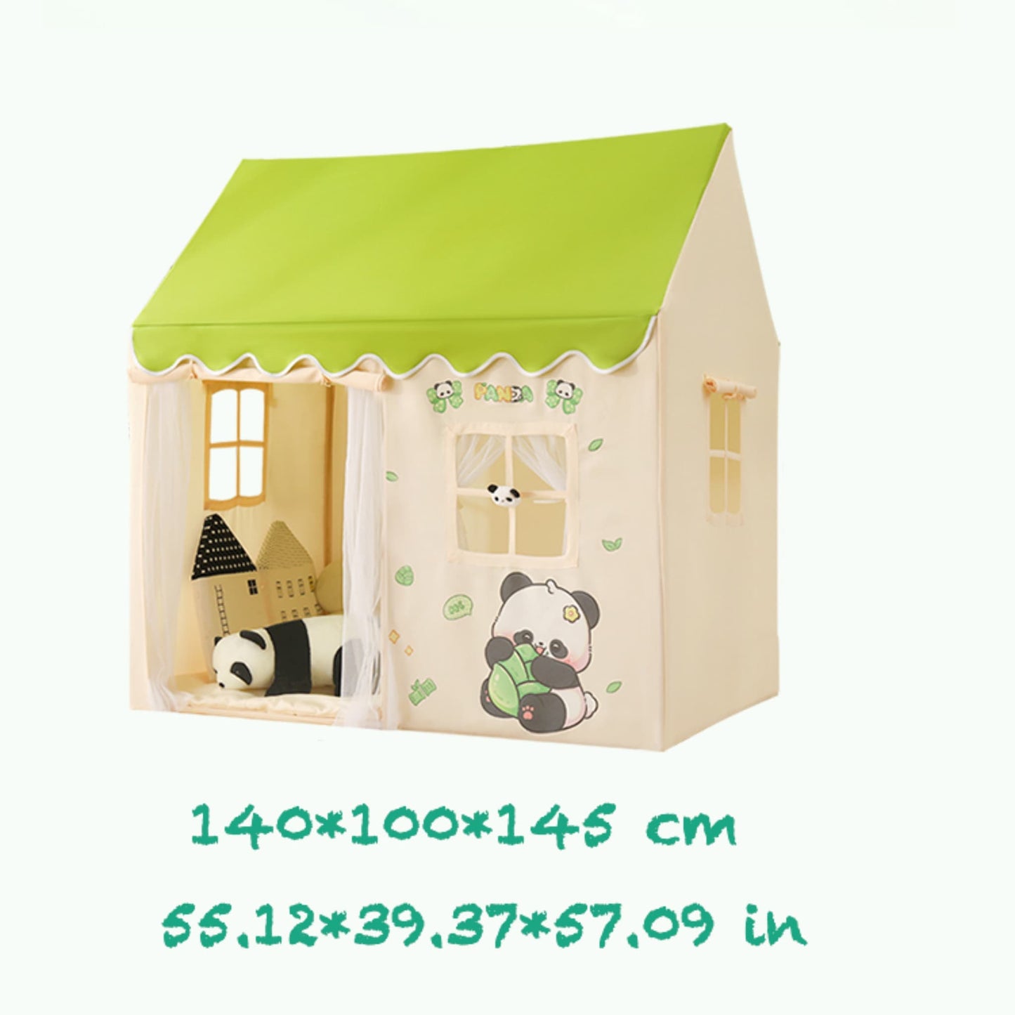 Tienda de campaña Panda: la base secreta perfecta para tu pequeño 🐼🌟