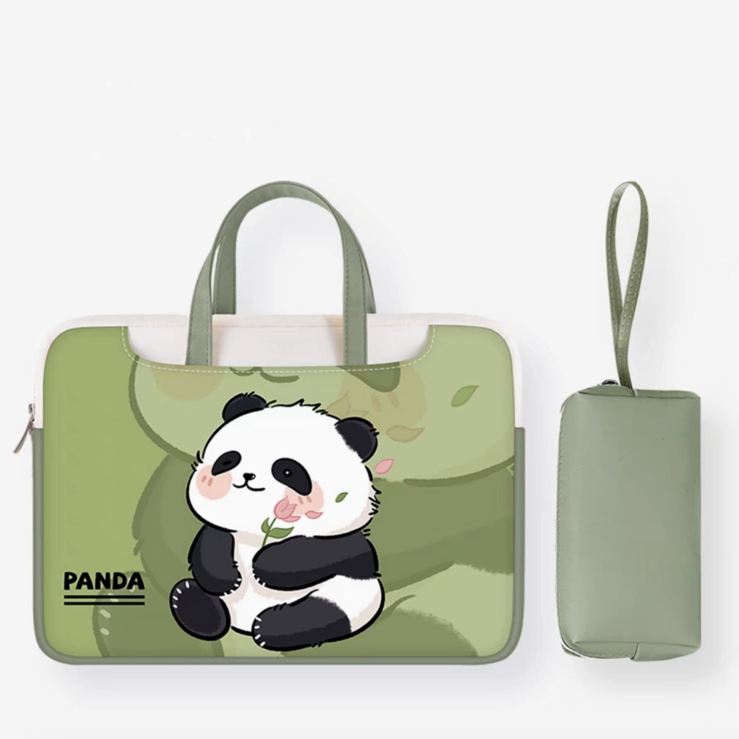 Funda para portátil Panda: un refugio acogedor para tu portátil 🐼💻