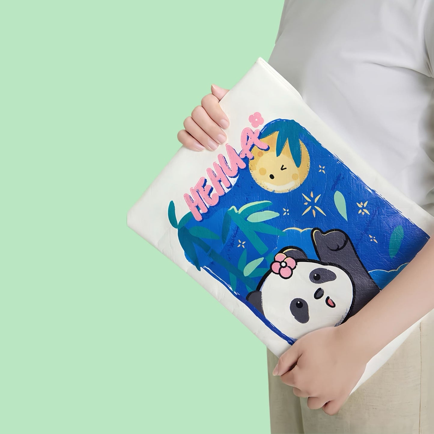 Panda Laptop Sleeve – A Cozy and Stylish Haven for Your Computer 🐼💻