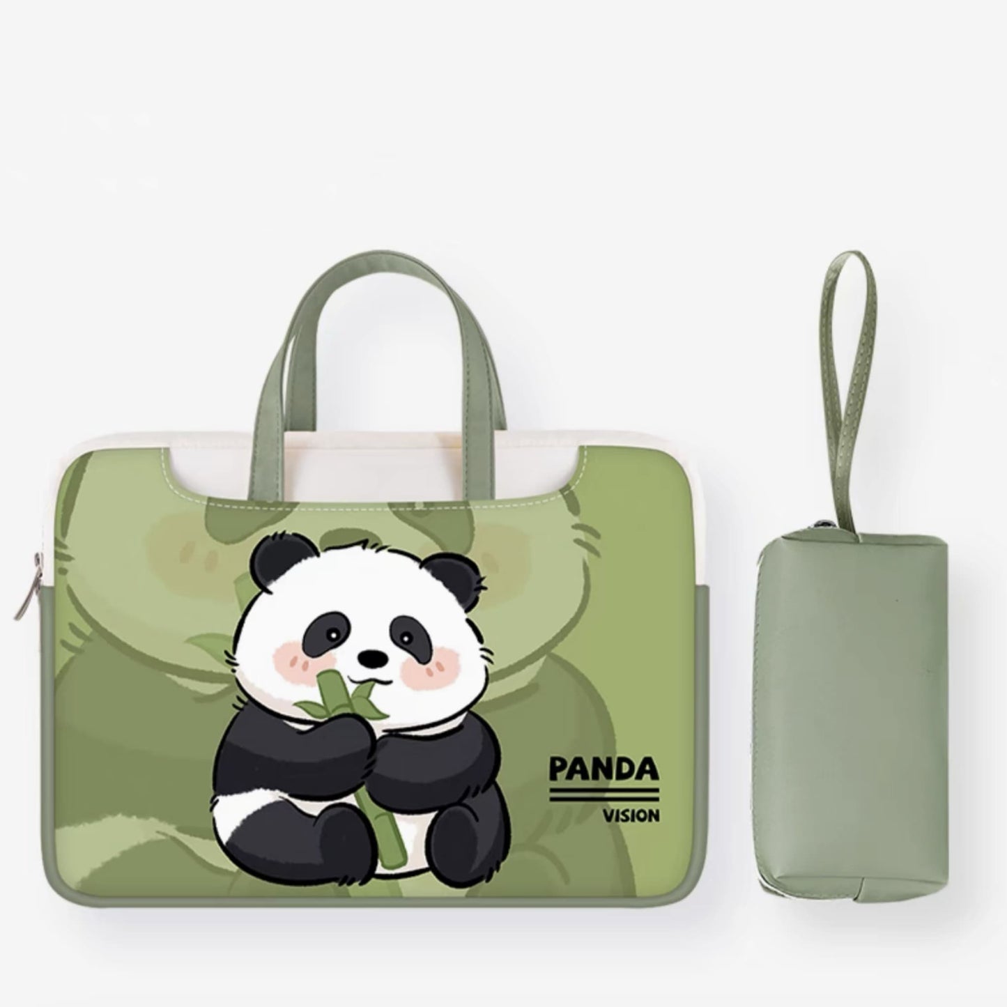 Funda para portátil Panda: un refugio acogedor para tu portátil 🐼💻