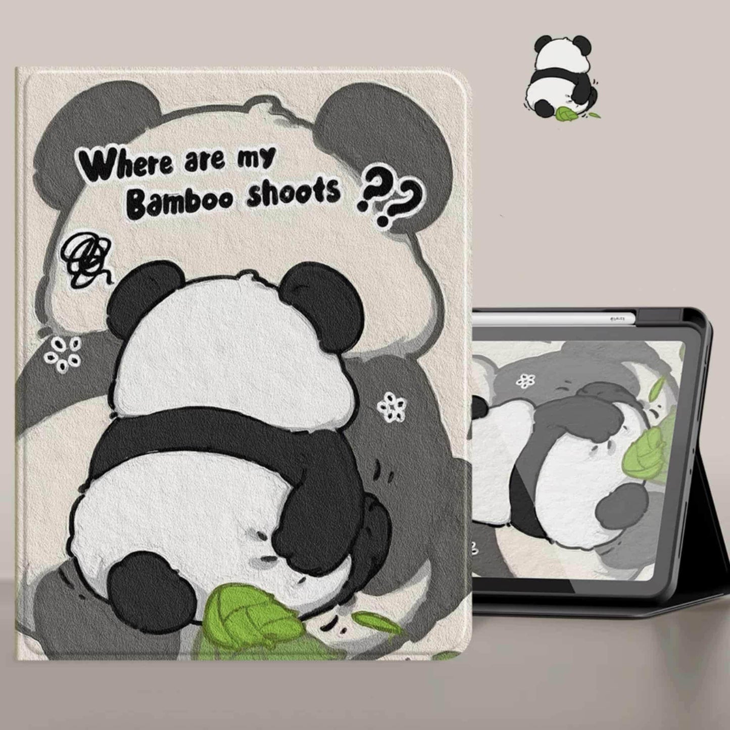 Panda iPad Case – A Cozy Home for Your iPad 🐼📱