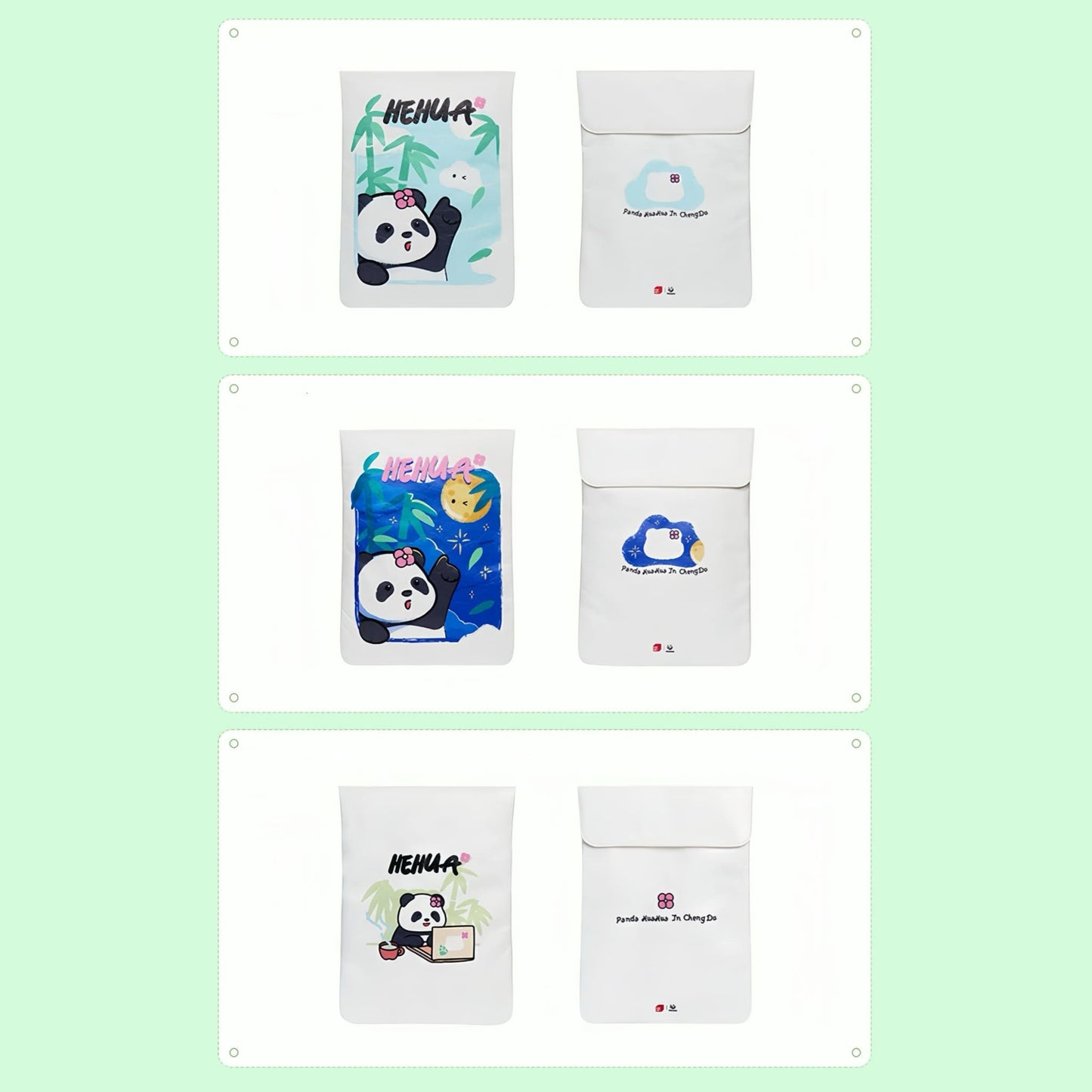 Panda Laptop Sleeve – A Cozy and Stylish Haven for Your Computer 🐼💻