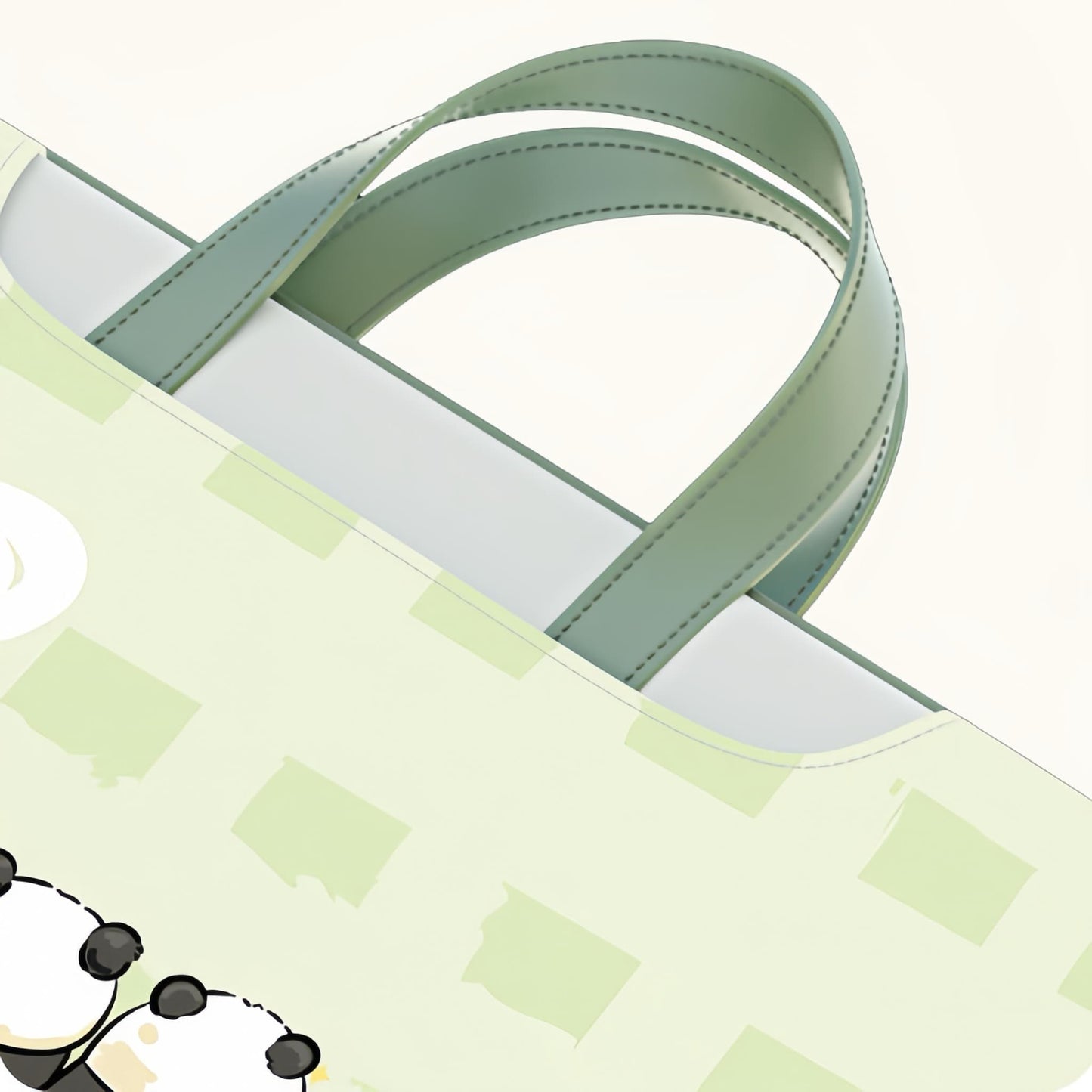 Funda para portátil Panda: bonita y protectora funda de transporte con asa y correa para el hombro