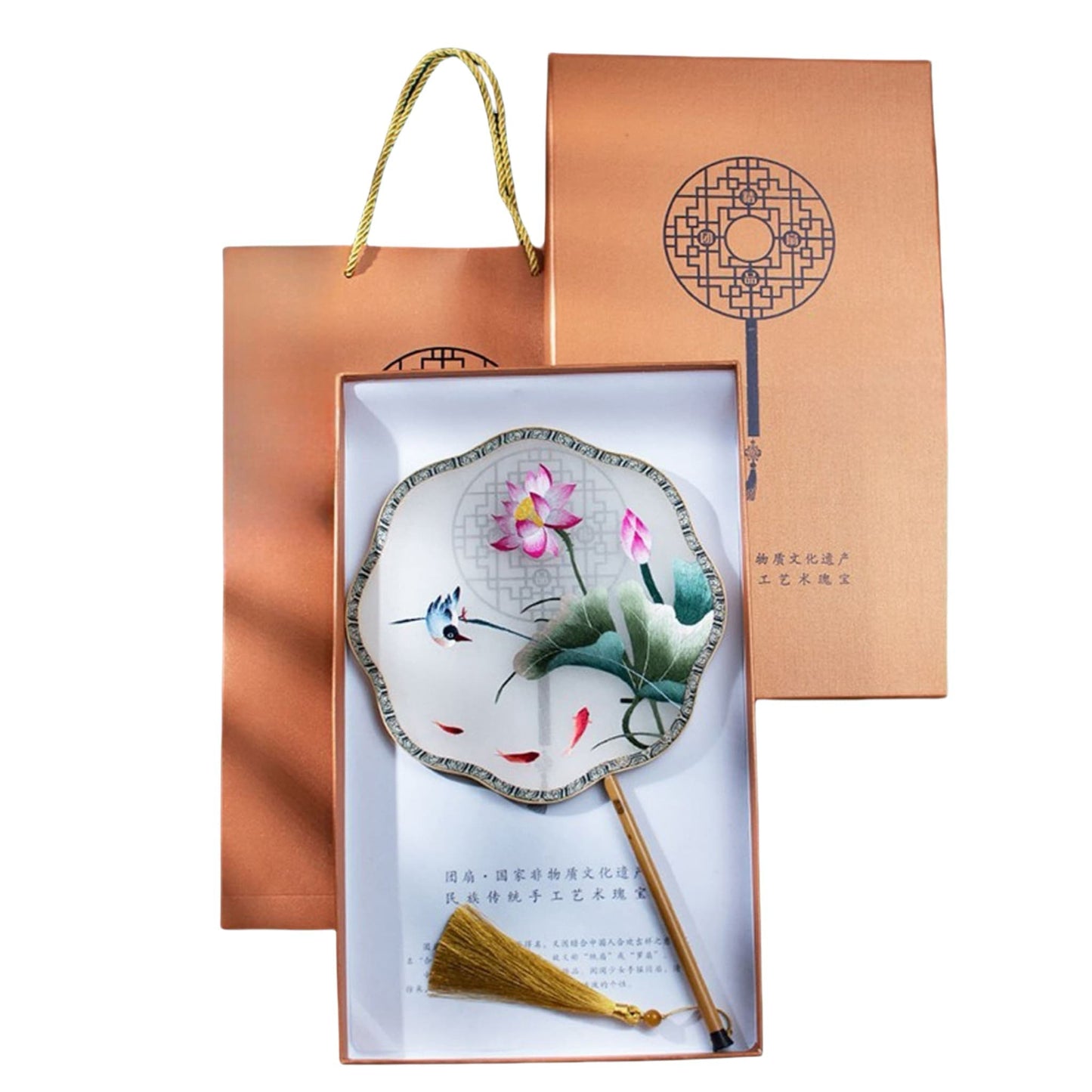 Abanico bordado de Suzhou: una obra maestra de tradición y elegancia 🌸