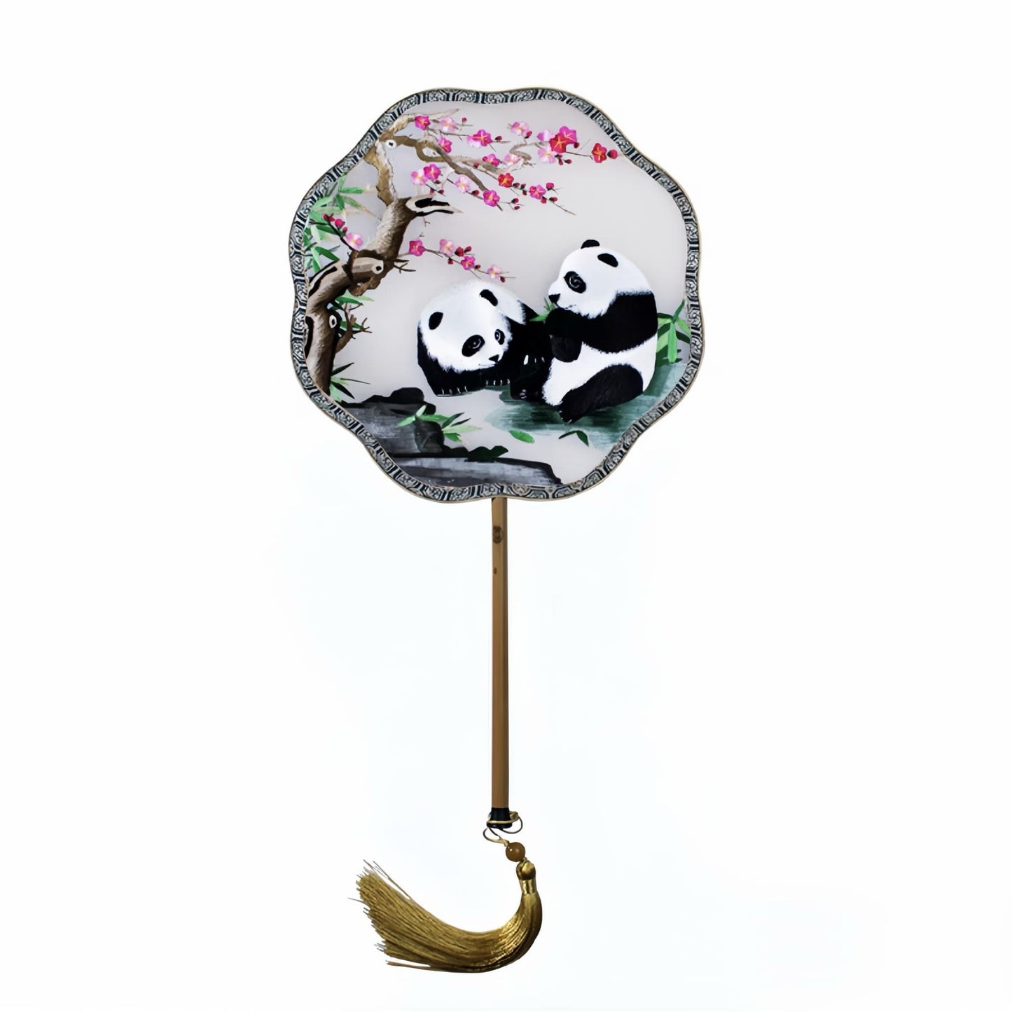 Abanico bordado de Suzhou: una obra maestra de tradición y elegancia 🌸