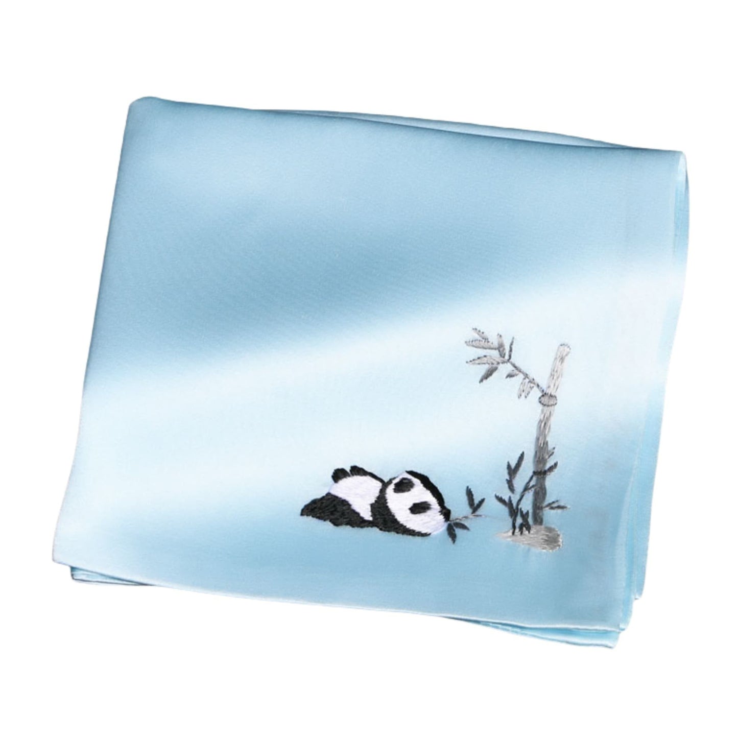 Bufanda de seda de panda: un toque de tradición y encanto 🐼💖