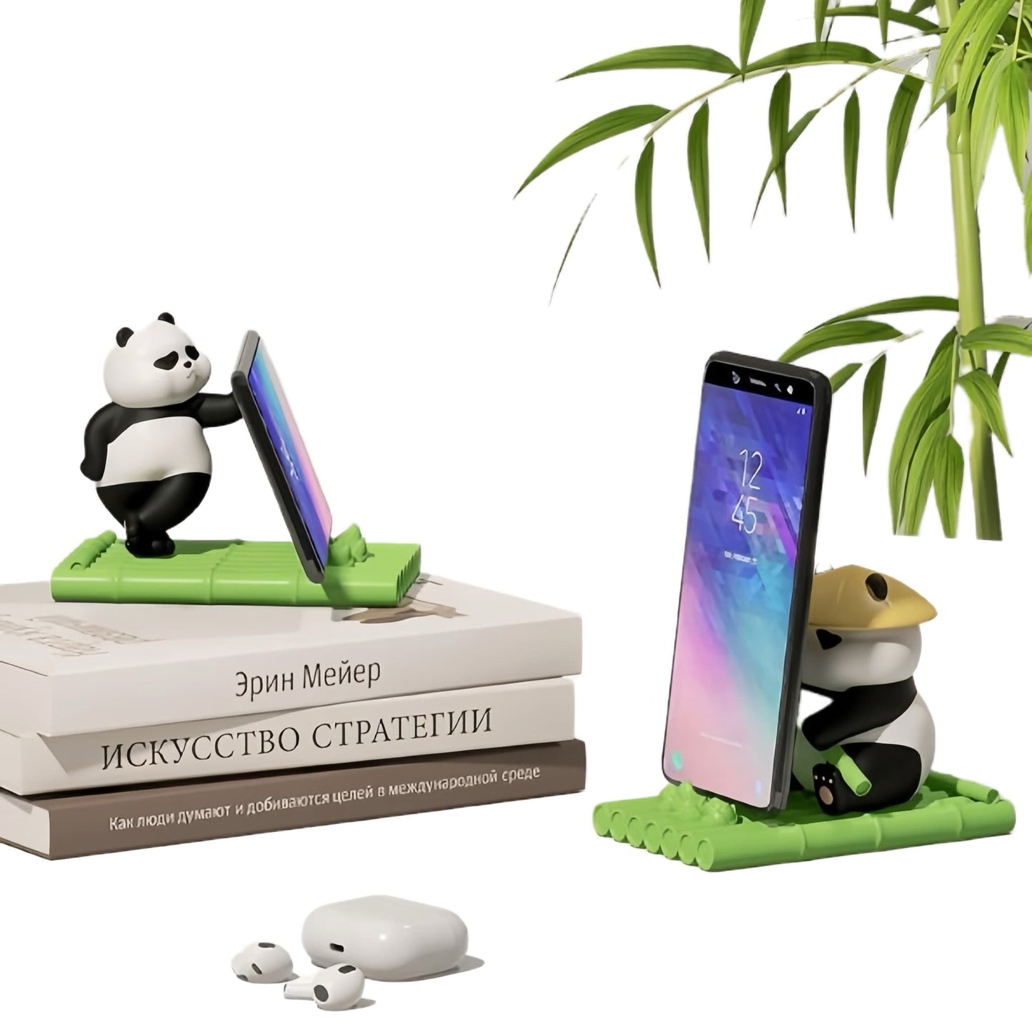 Adorable Panda Phone Holder – Practical Phone Stand for Hands-Free Use