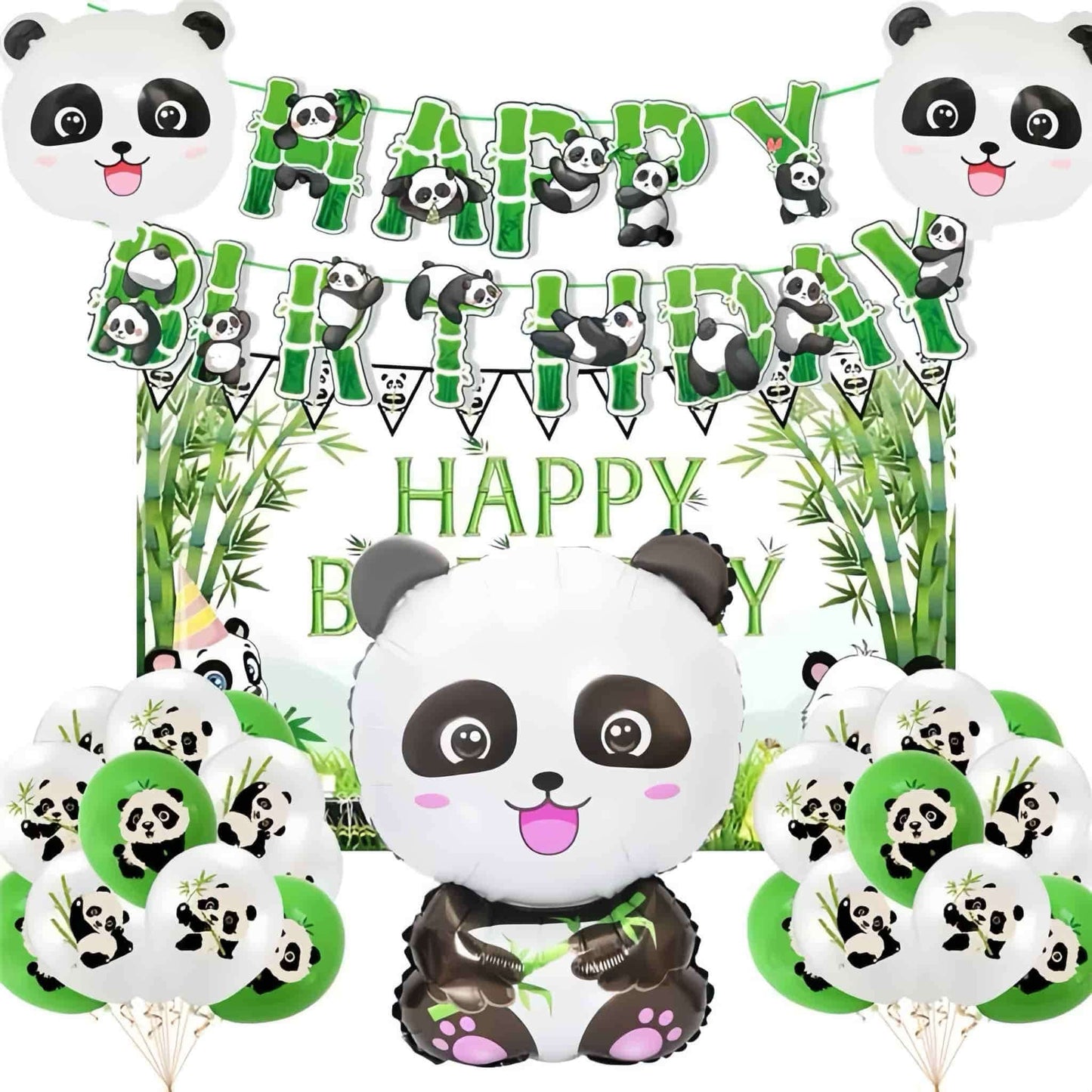 Panda Balloon Set – Add 1000% Cuteness to Your Party 🎉🐼