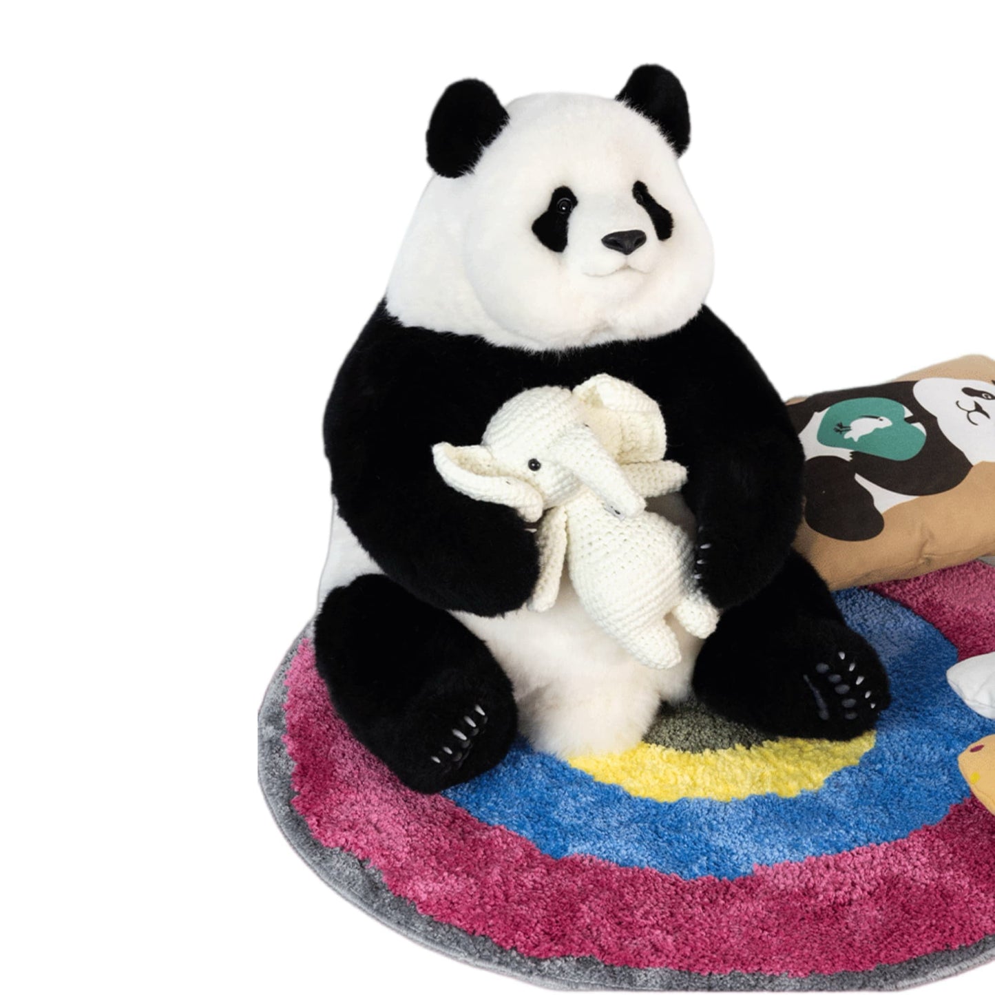 パンダフェイユン – 力と魅力を備えた究極の手作りパンダぬいぐるみ🐼💖