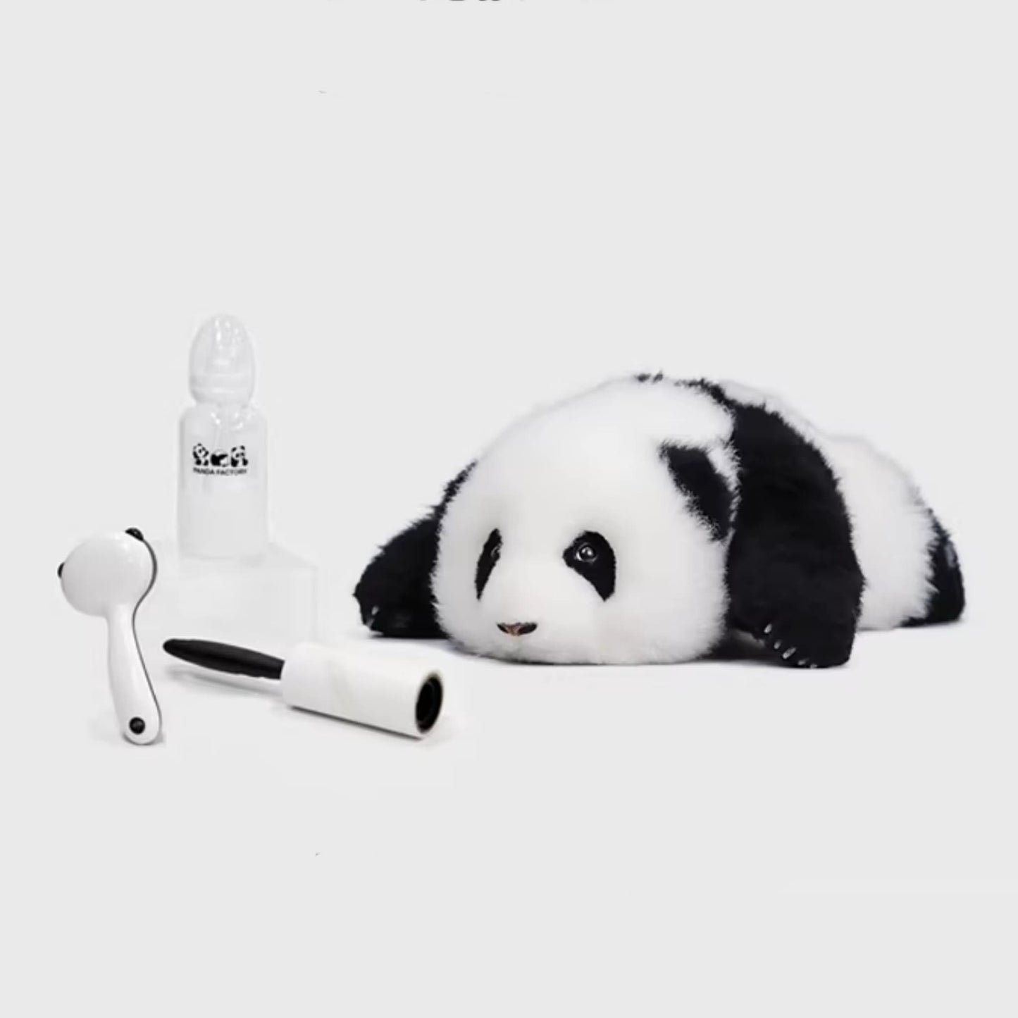 双子パンダ「He Hua & He Ye」 – 手作り限定版パンダぬいぐるみ 🐼💖