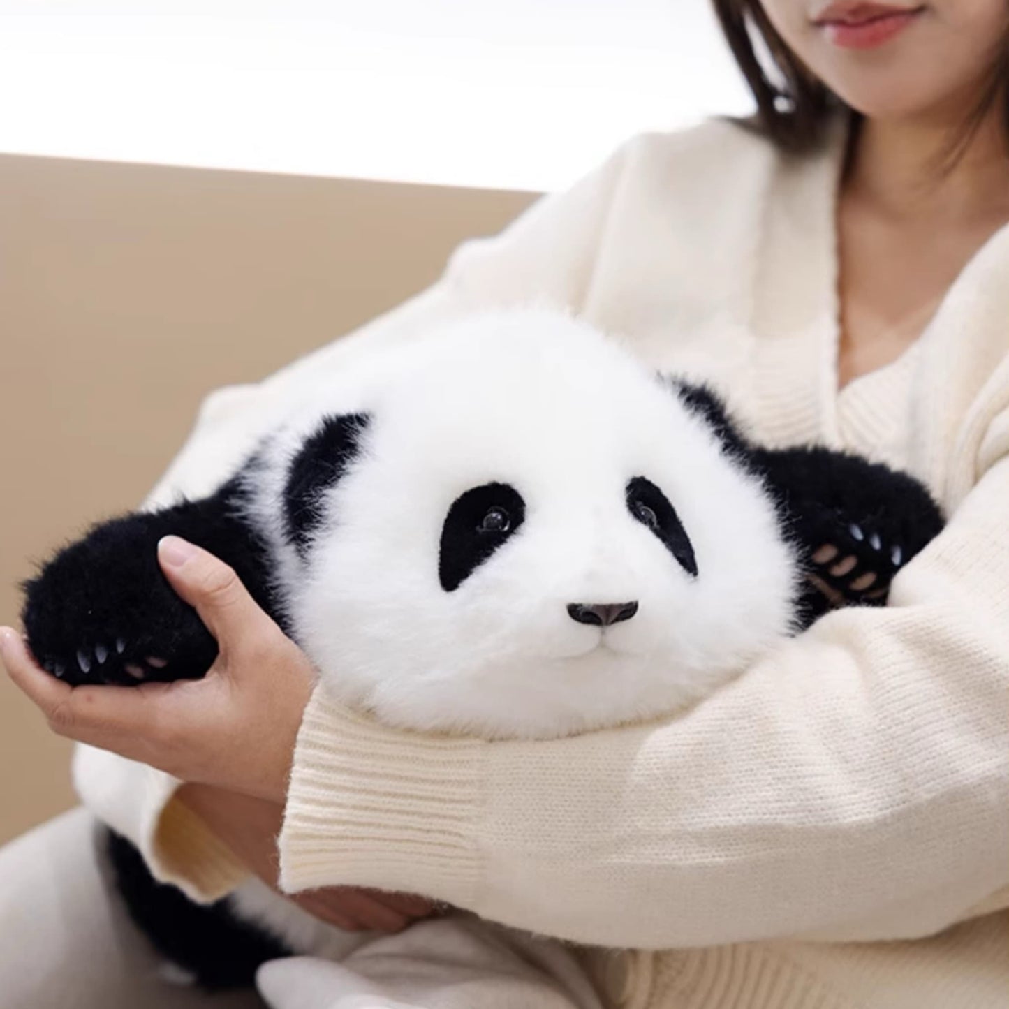 双子パンダ「He Hua & He Ye」 – 手作り限定版パンダぬいぐるみ 🐼💖
