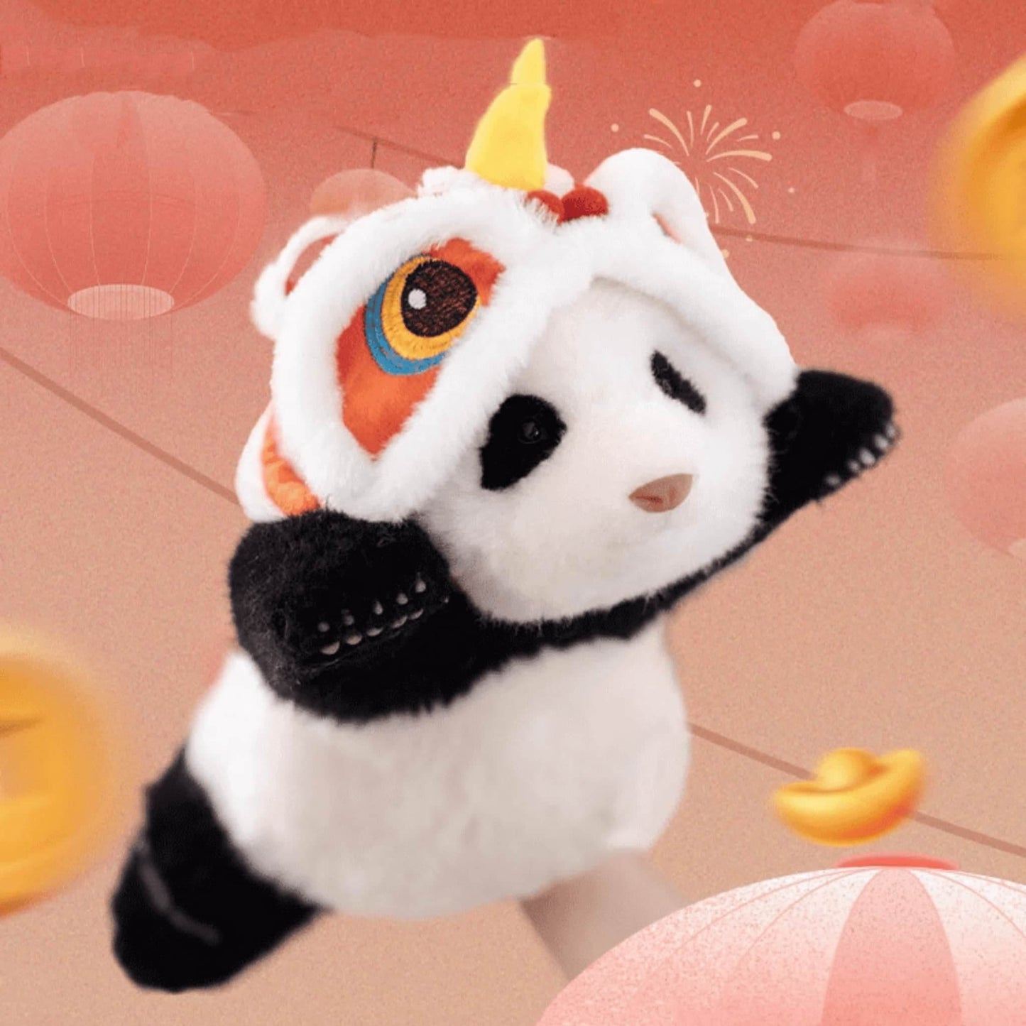 He Hua Panda Plush - Handcrafted Limited Edition with Interactive Features 🐼💖