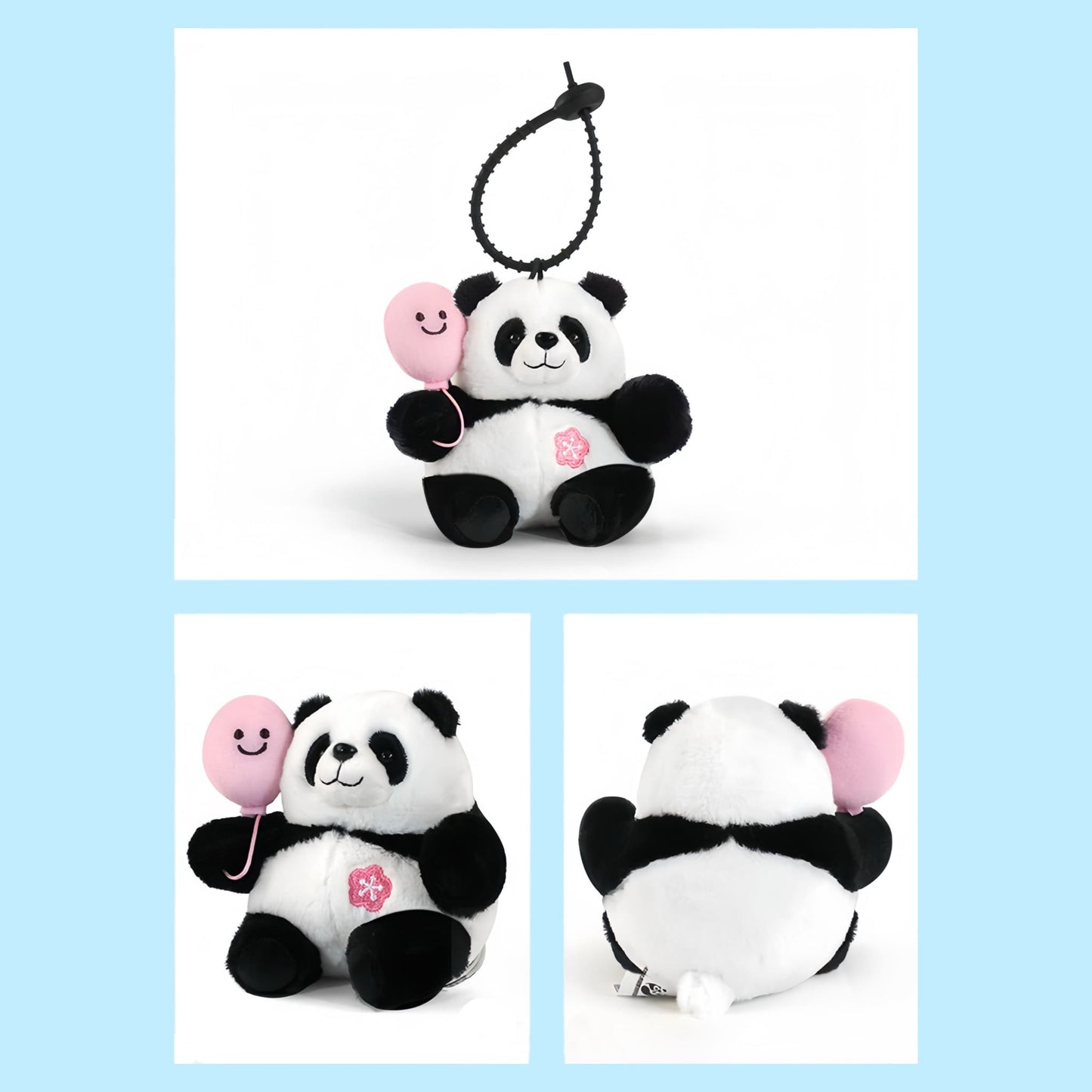Adopt-A-Panda Plush Charm – Your Pocket-Sized Happiness Hero 🐼💫