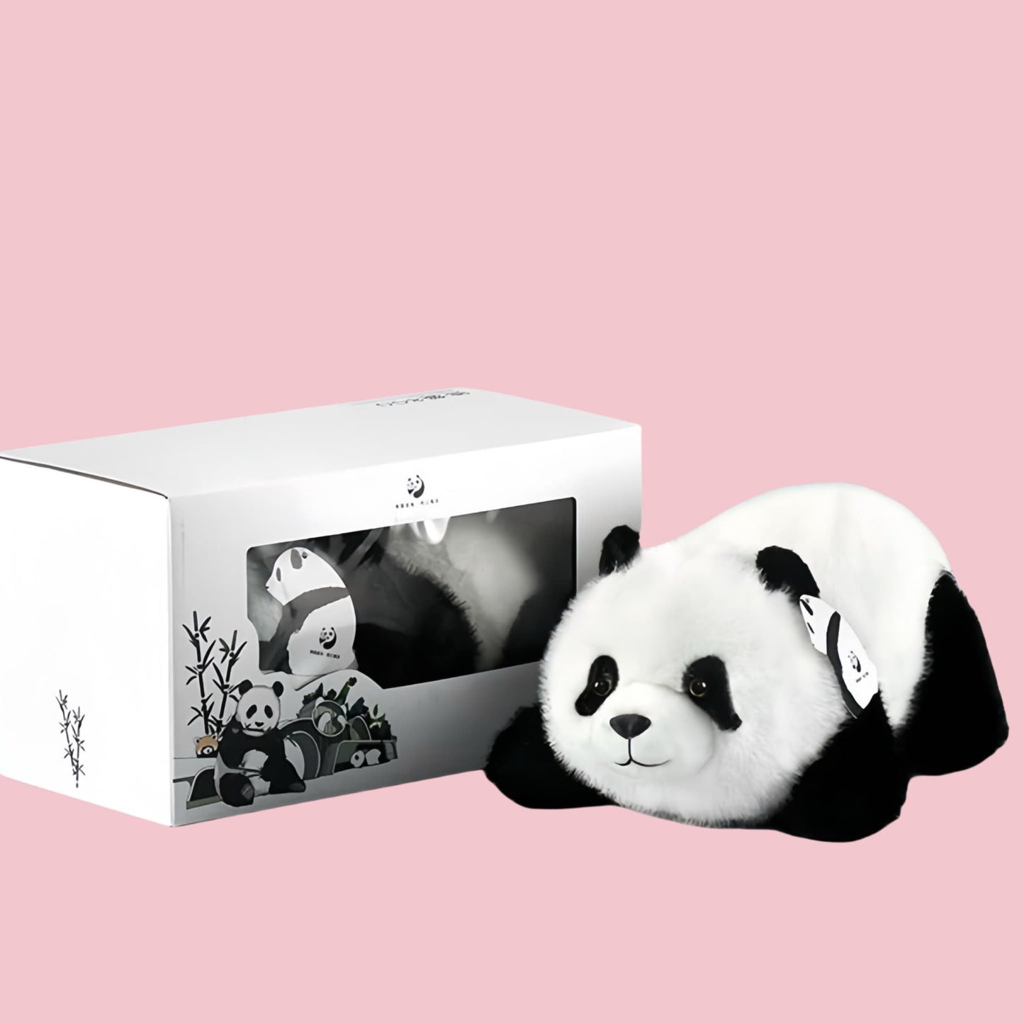 Hermanas Gemelas Panda: Adorables ositos de peluche para máxima comodidad 🐼💕