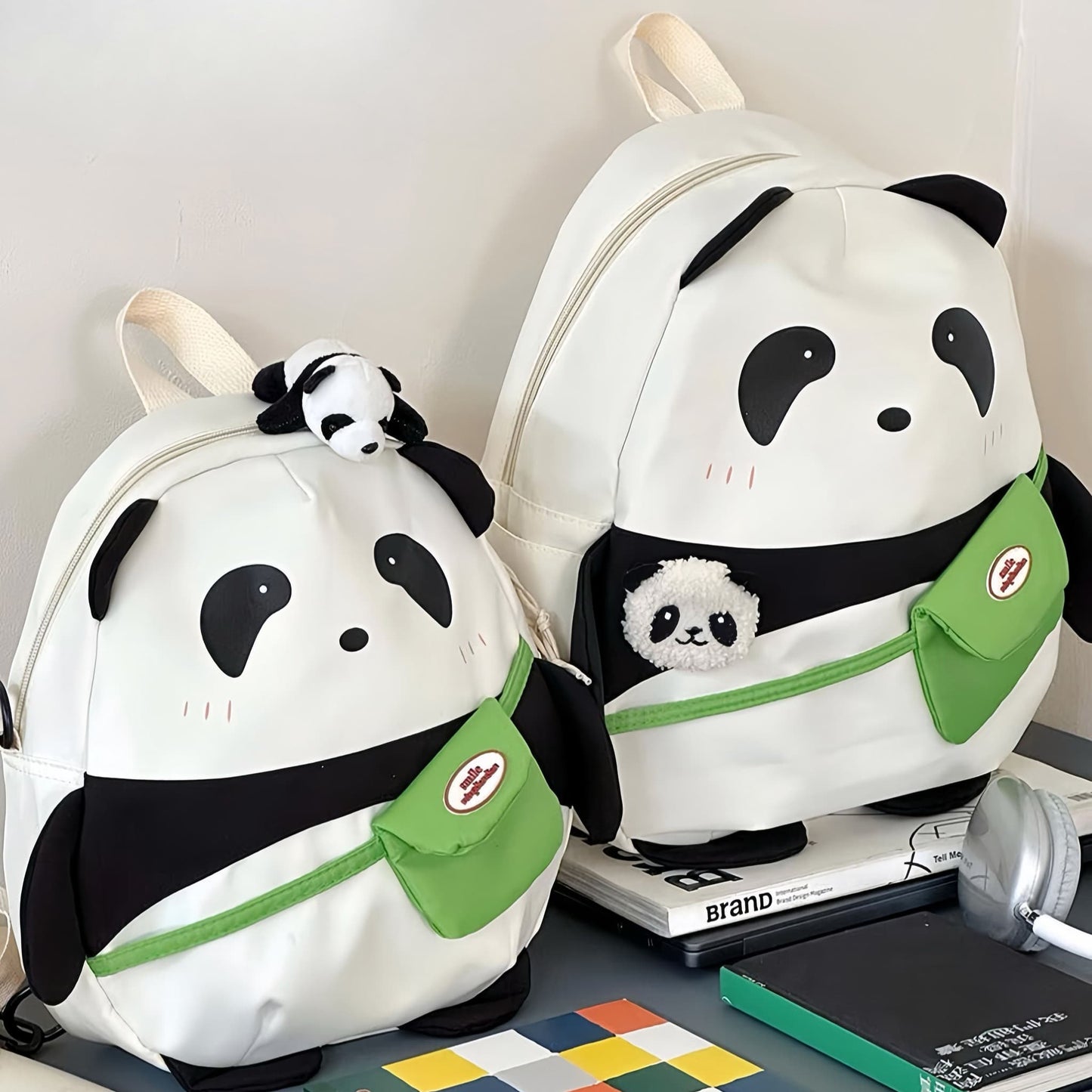 Bolso bandolera impermeable Panda: camina con estilo y brilla con el encanto de Panda