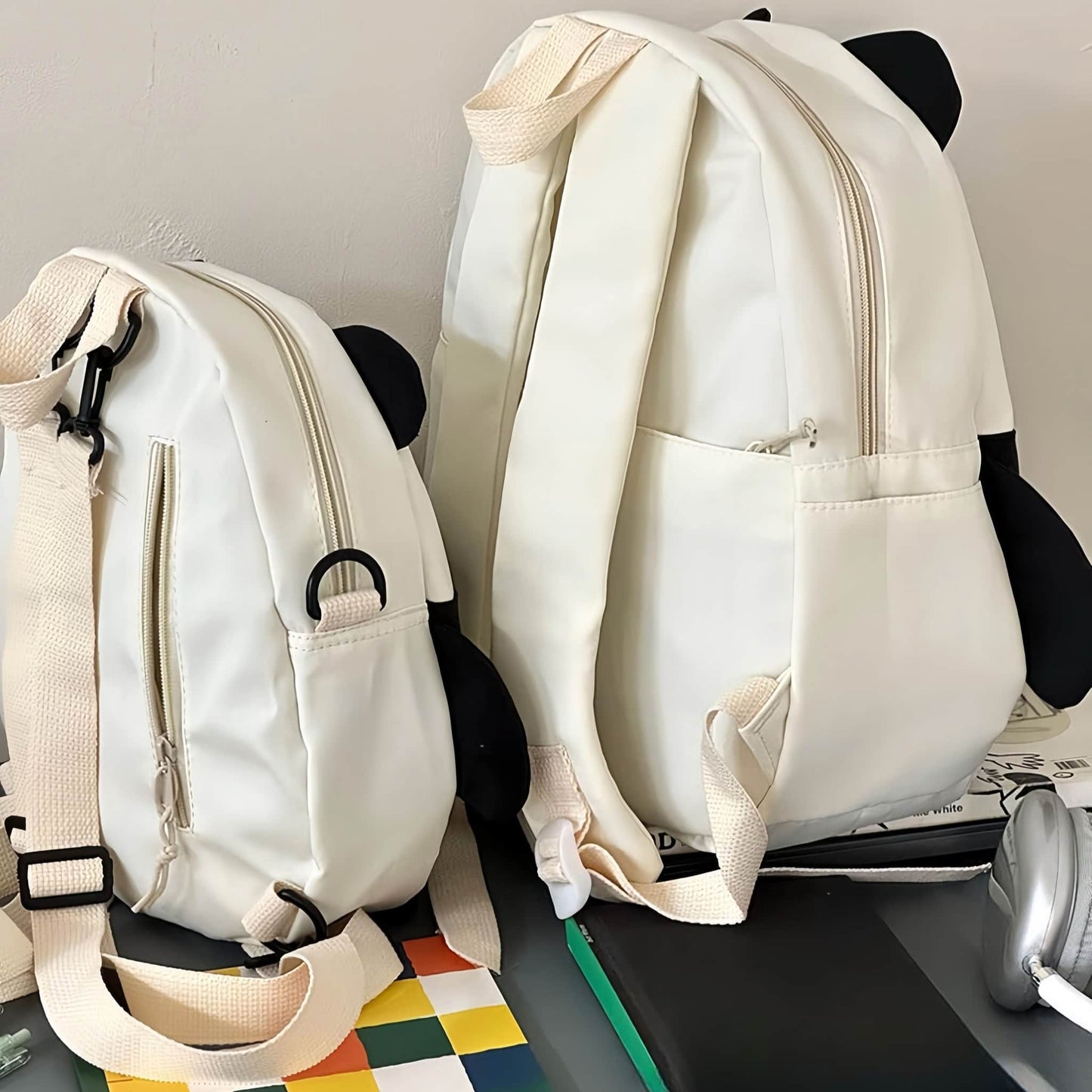 Bolso bandolera impermeable Panda: camina con estilo y brilla con el encanto de Panda