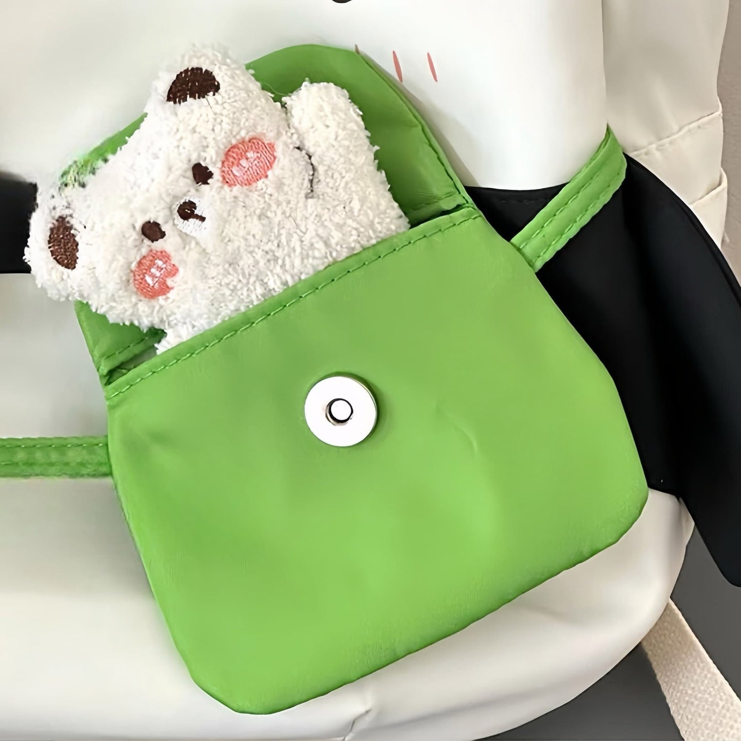 Bolso bandolera impermeable Panda: camina con estilo y brilla con el encanto de Panda