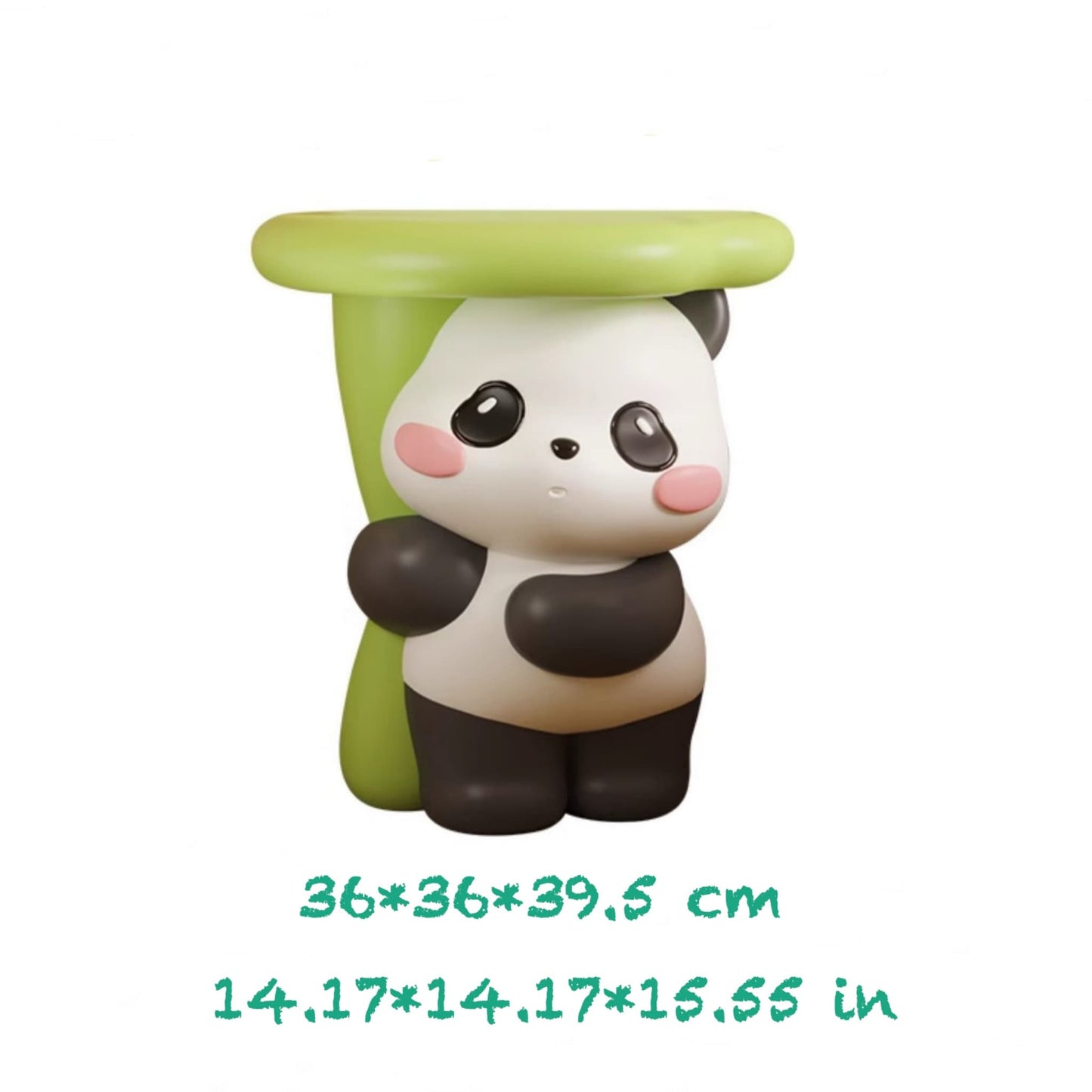 Mesa de centro y espacio de almacenamiento con temática de panda: adorable, práctica y llena de encanto 🐼💖