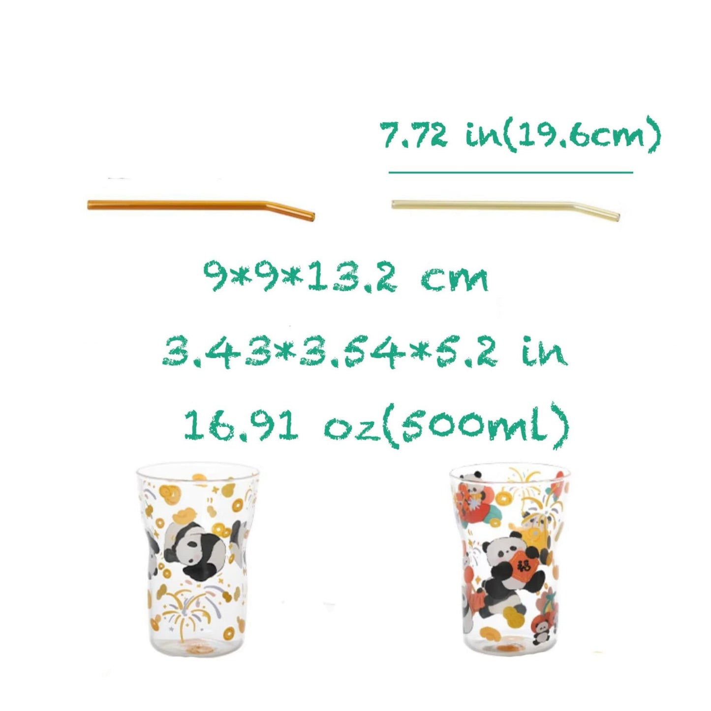 Panda Glass Bottle – Cute, Playful, and Surprisingly Addictive! 🐼💧