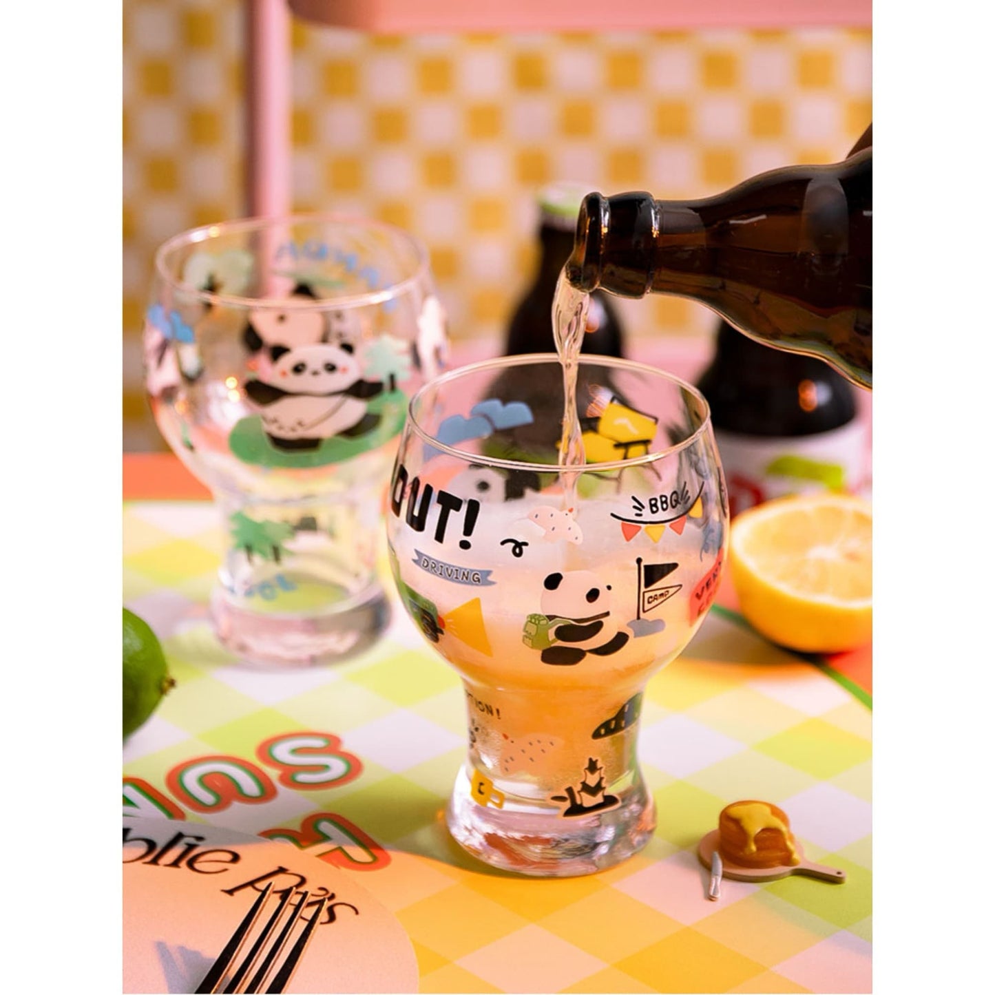 パンダのショットグラス – あなたの愛らしい飲み友達 🐼🍷