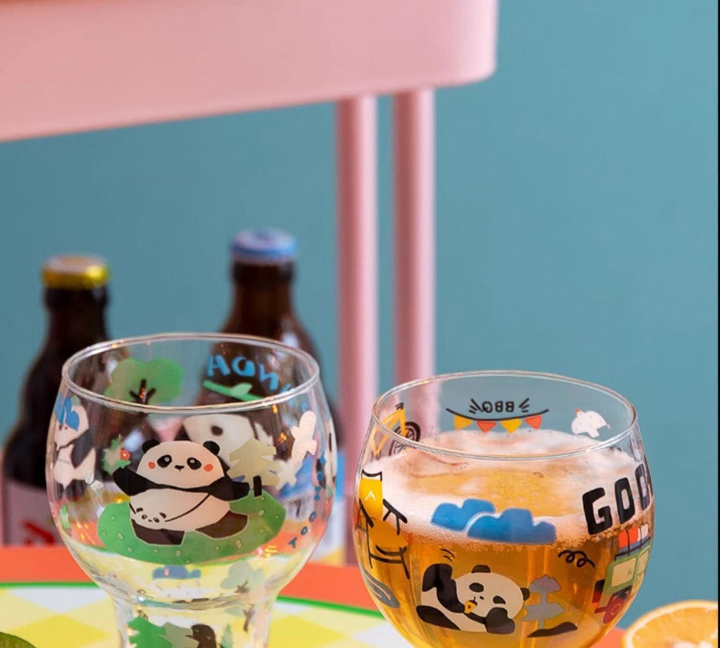 パンダのショットグラス – あなたの愛らしい飲み友達 🐼🍷