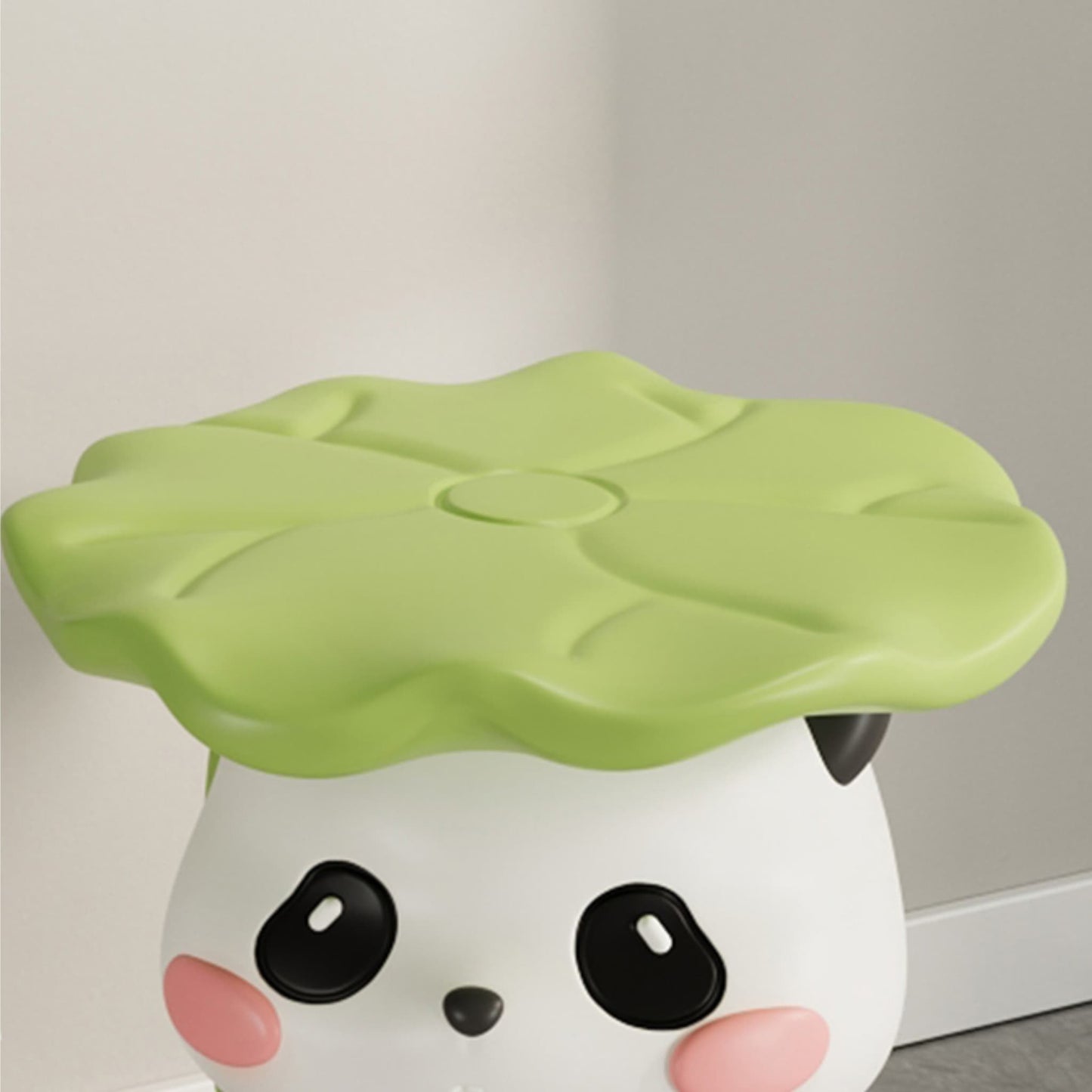 Taburete multifuncional con temática de panda: lindo, práctico y divertido 🐼💖
