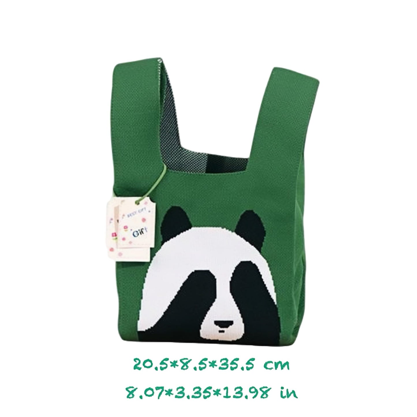 Panda-Themed Fashion Bag – Compact and Stylish Panda Wristlet