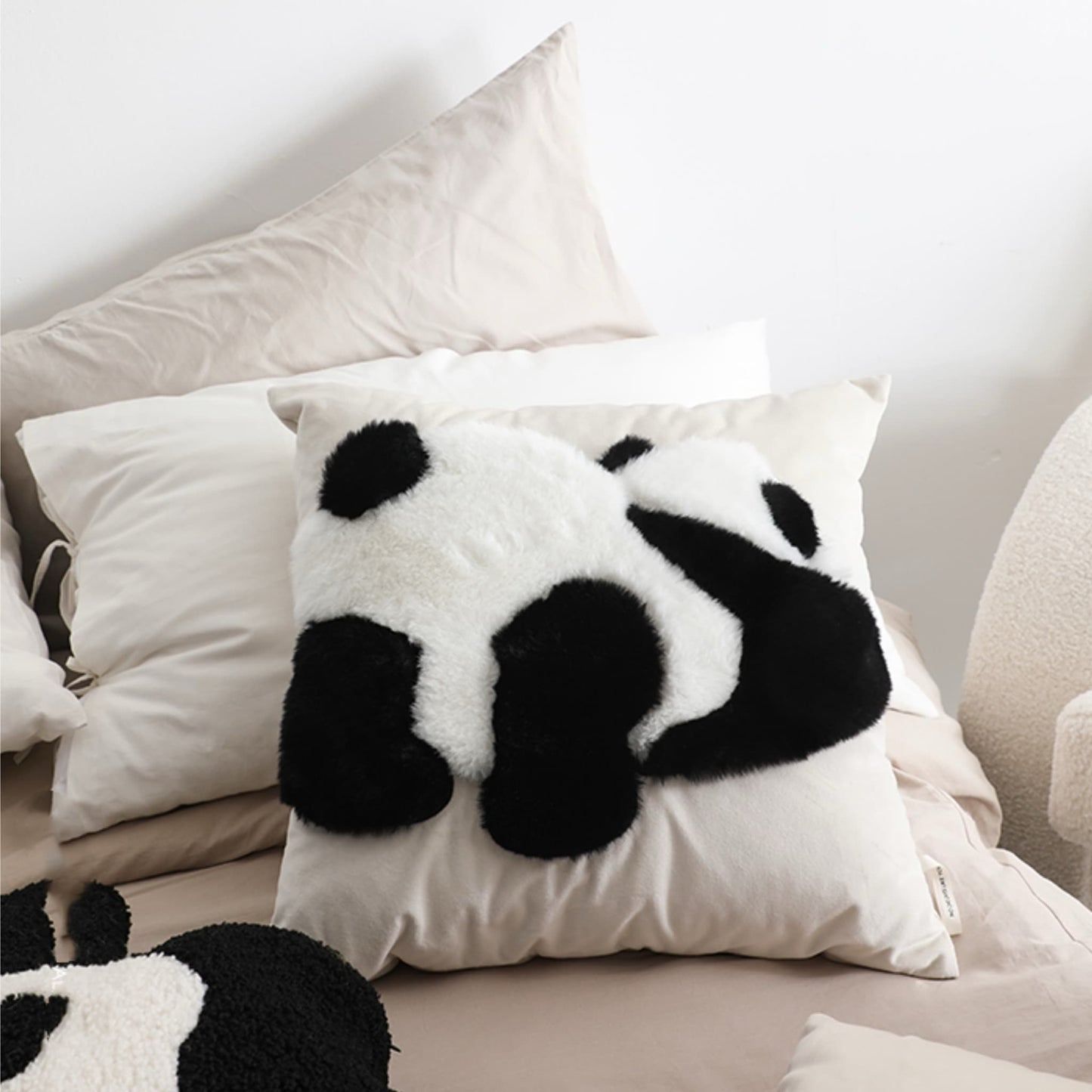 Almohada de abrazo de panda: suave, adorable e imposible de resistir 🐼💘