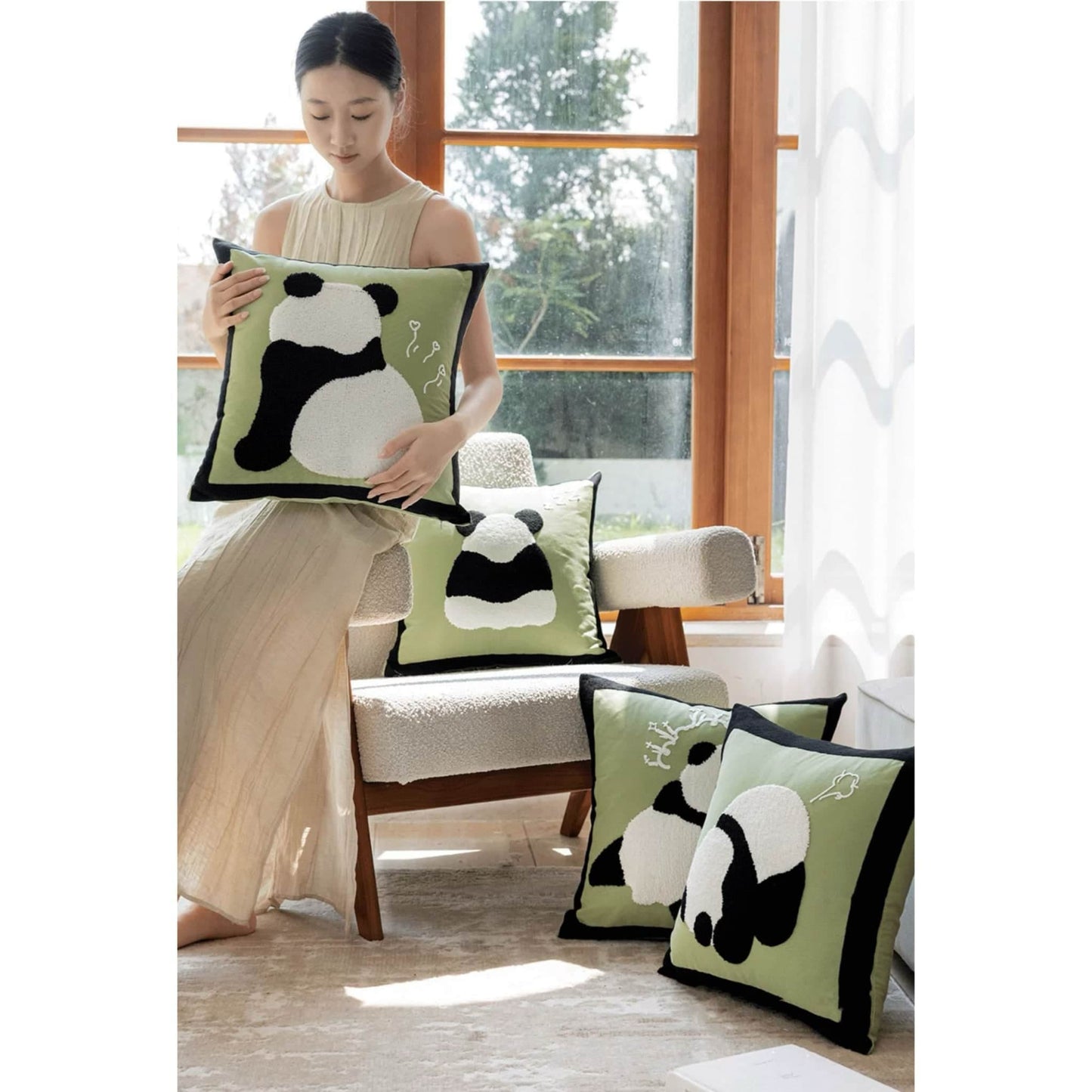 Almohada de abrazos de panda: el compañero de abrazos perfecto para comodidad y alegría 🐼💖
