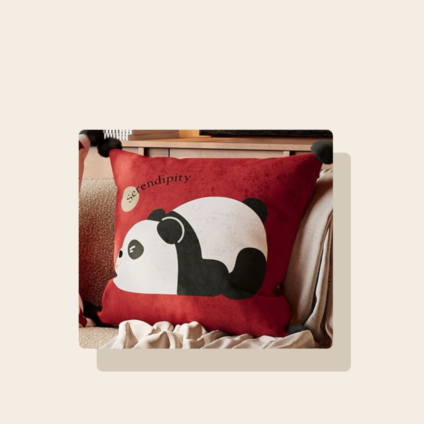 Almohada Panda Hug: el compañero de confort definitivo para el hogar y la oficina 🐼💖