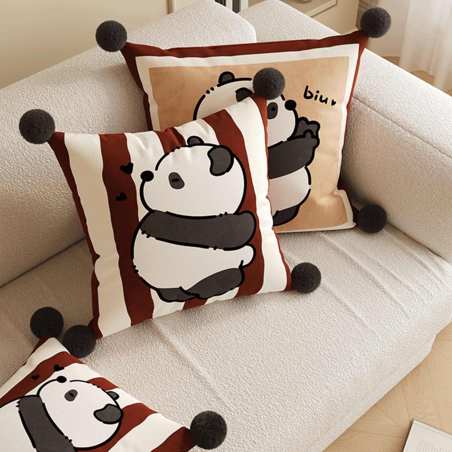 Almohada Panda Hug: el compañero de confort definitivo para el hogar y la oficina 🐼💖