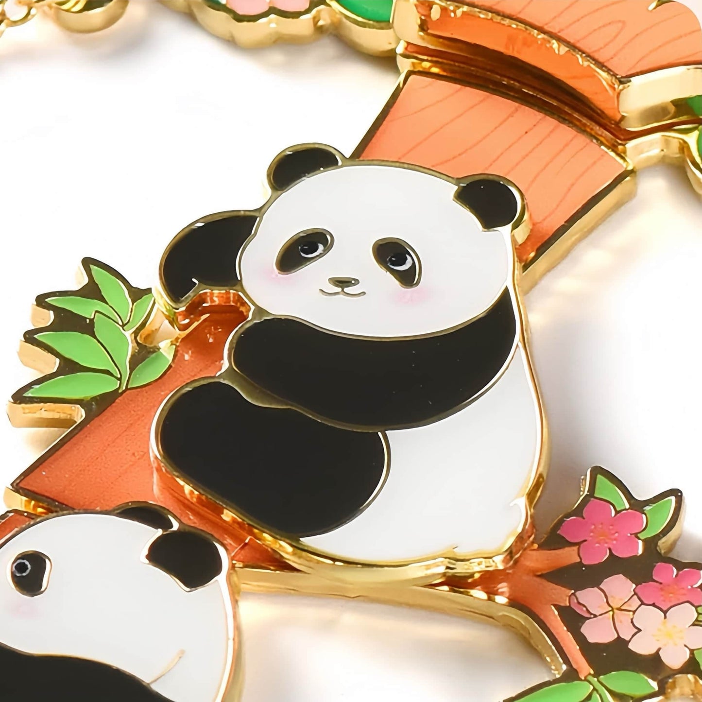 Decoración magnética de panda mágico: el adorable panda que ilumina cada momento 🐼✨