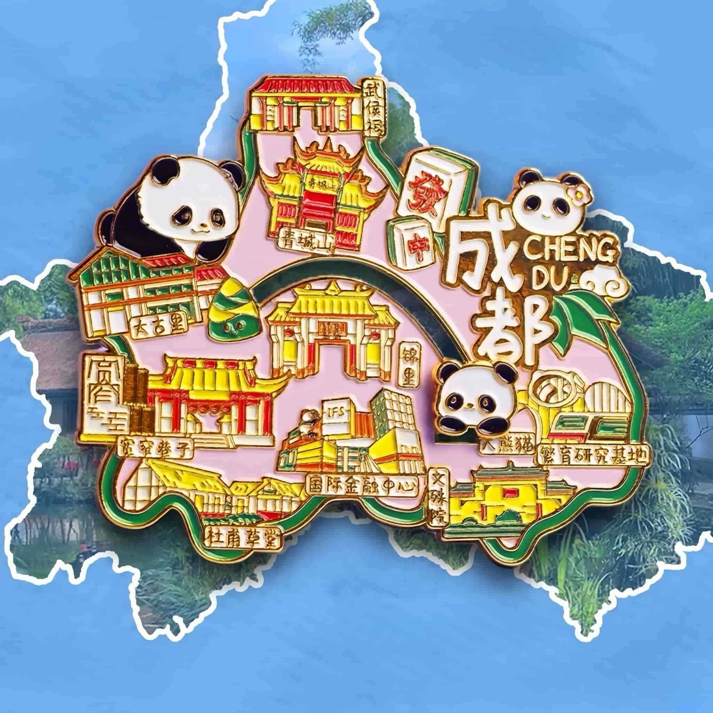 🐼 Panda Magnet Decor – Adorable & Functional Home and Office Decor with Tea Culture Theme