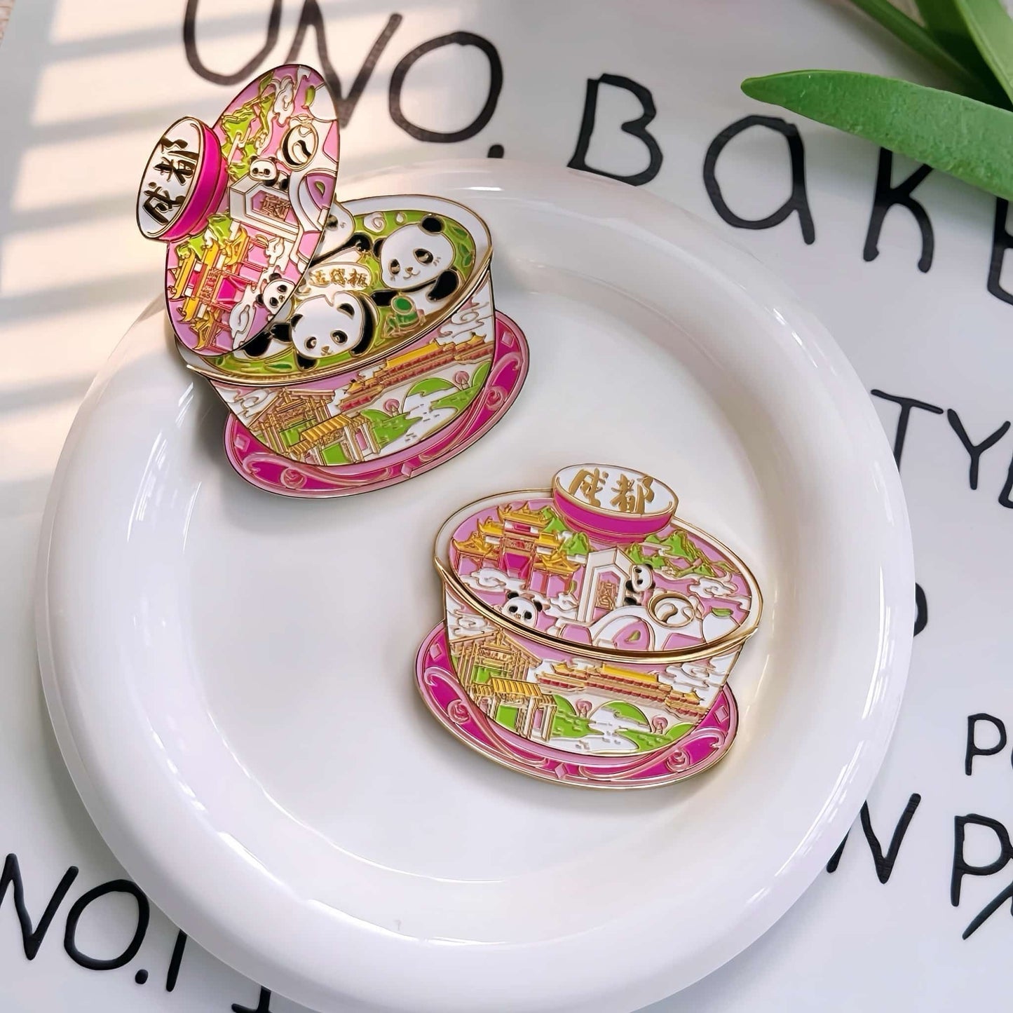 🐼 Panda Magnet Decor – Adorable & Functional Home and Office Decor with Tea Culture Theme