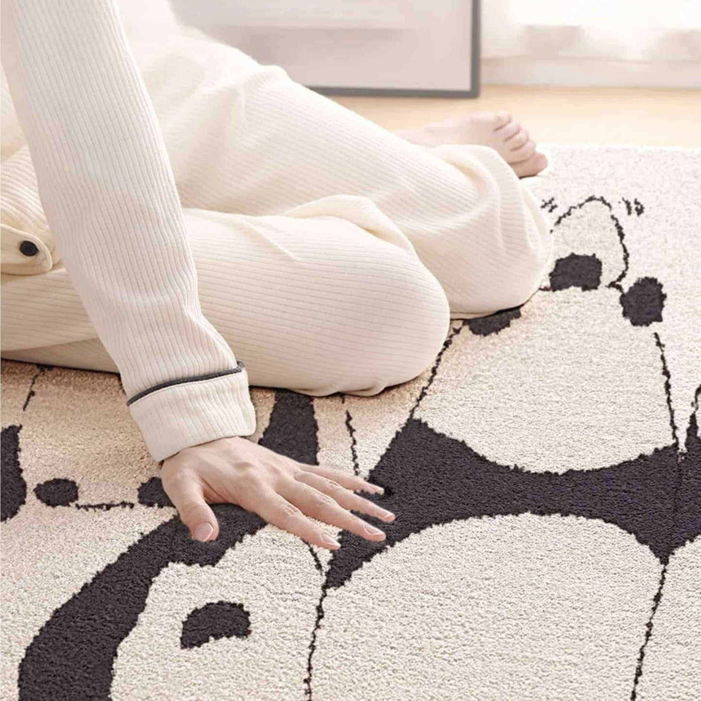 Panda Corner Mat – A Touch of Cuteness for Every Space 🐼💖