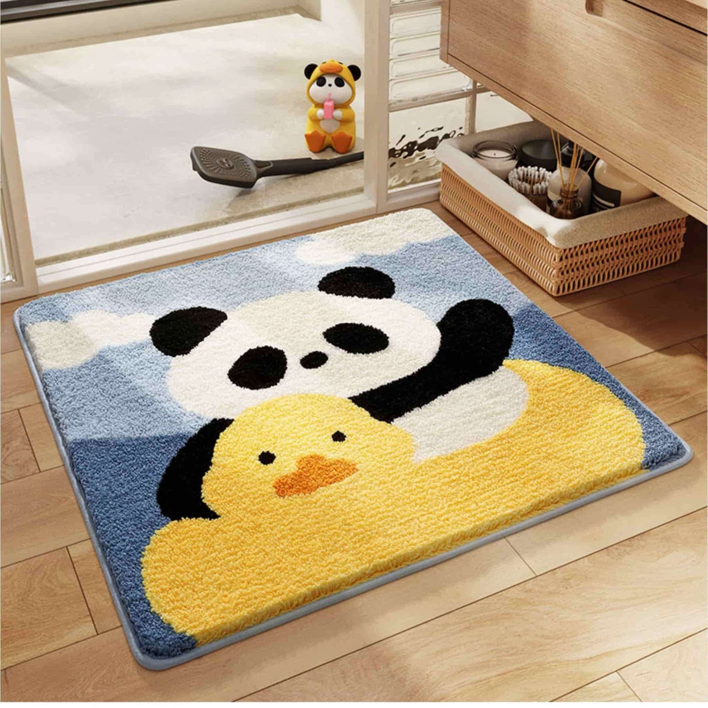 Panda Corner Mat โ Cute, Practical, and Full of Joy ๐ผ๐