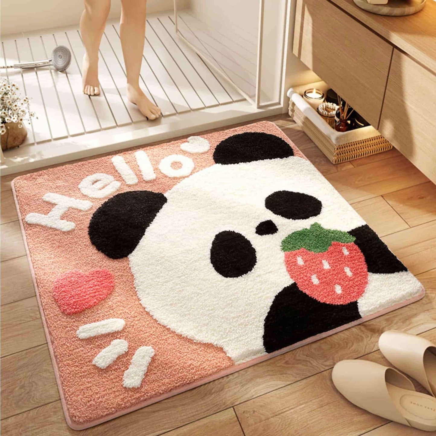 Panda Corner Mat โ Cute, Practical, and Full of Joy ๐ผ๐